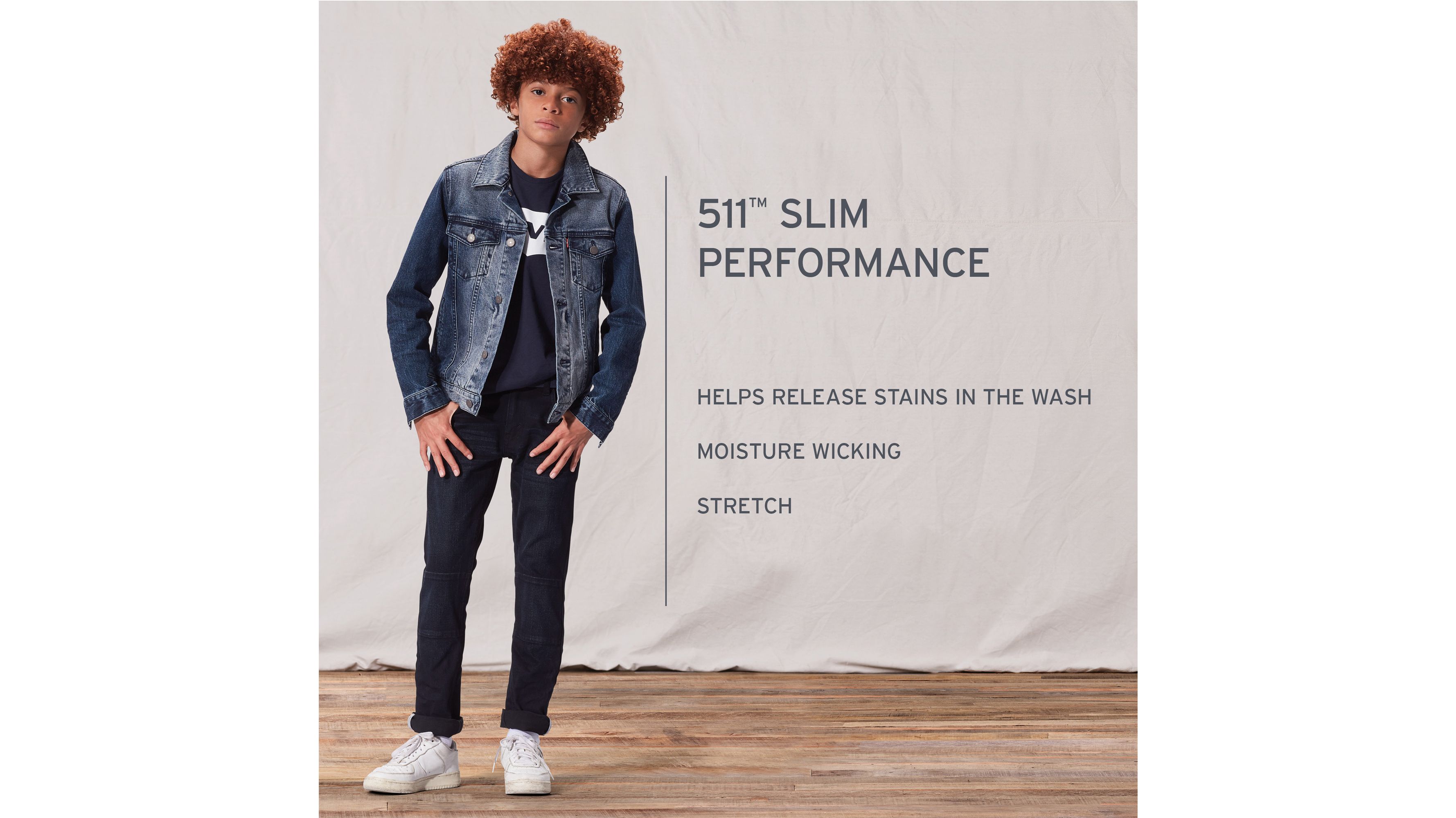 511™ Slim Fit Performance Big Boys Jeans 8-20 8