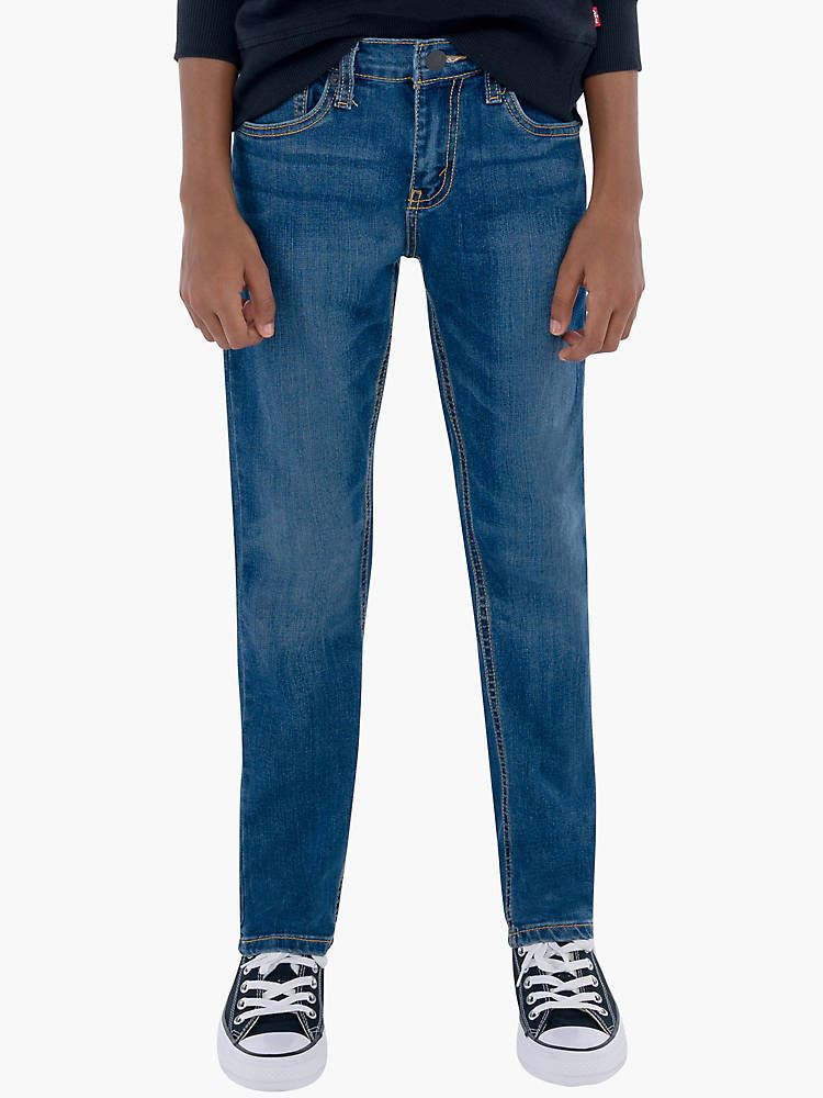 Levi's 511 Slim Fit  Boys Jeans Stretch Adjustable Waist Size 14 Reg 27x29 NEW