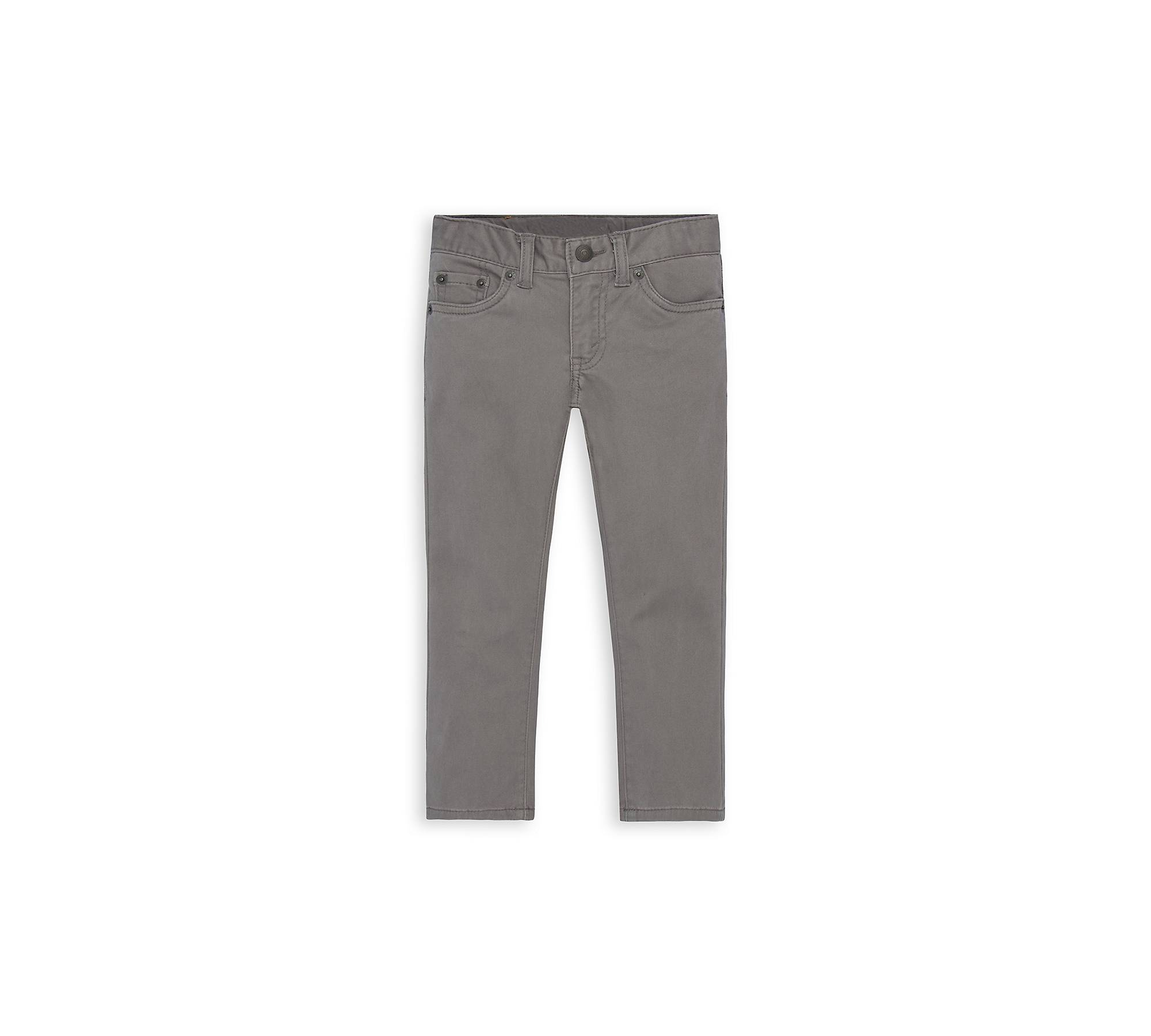 511™ Slim Fit Sueded Toddler Boys Pants 2t-4t - Grey | Levi's® US