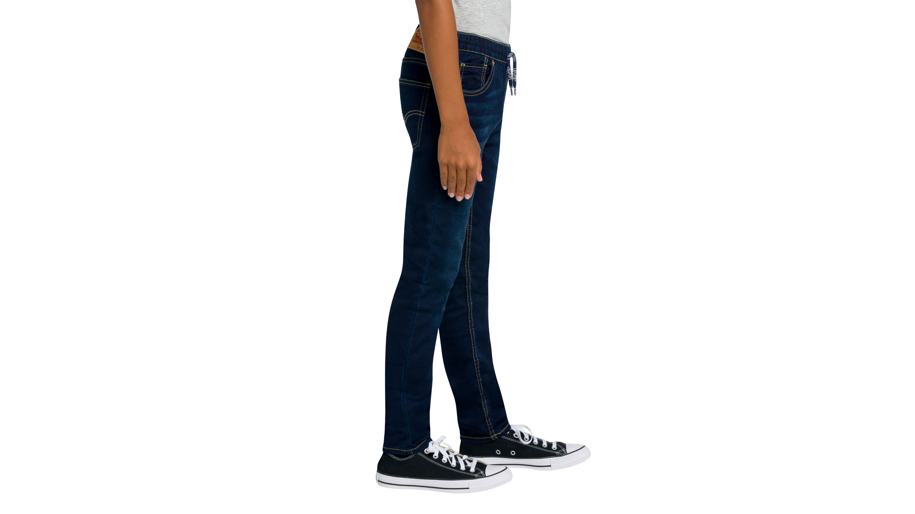 Levi's Pull On Skinny Fit Big Boys Pants 8-20 8 In Rocket