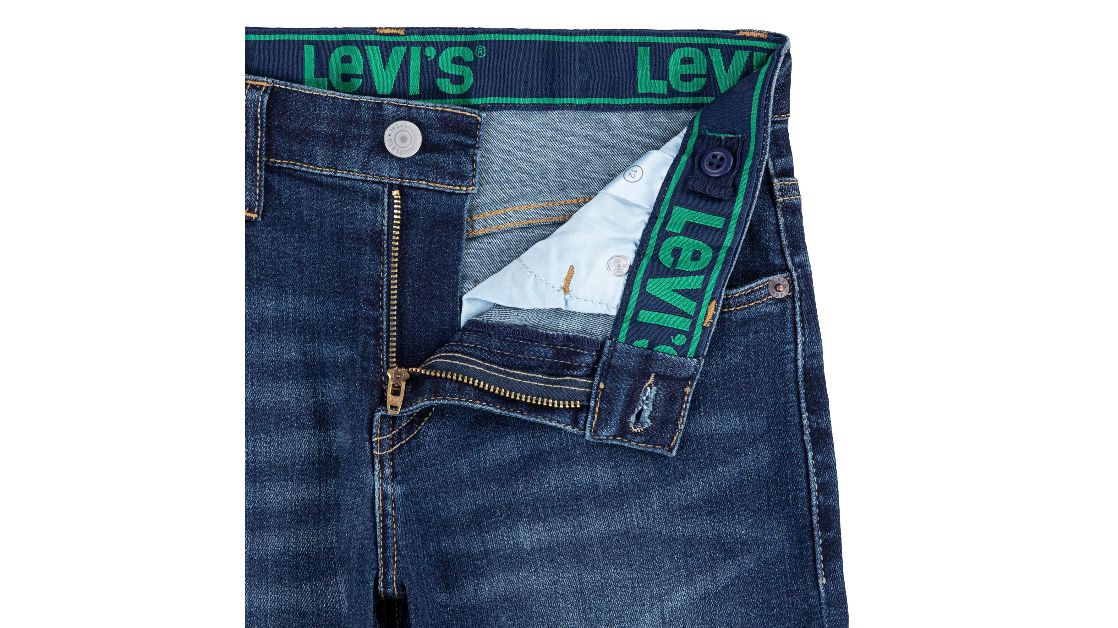 511™ Slim Fit Eco Performance Jeans Big Boys 820 Medium Wash Levi