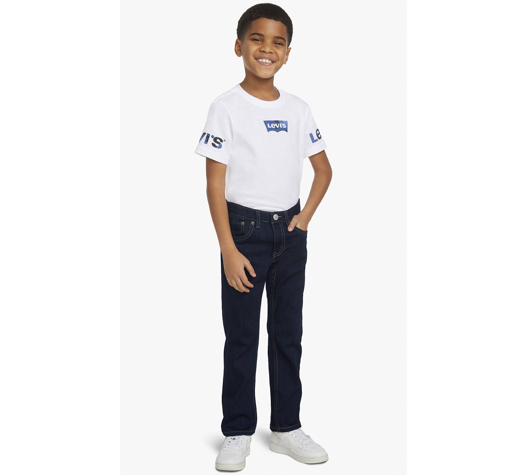 511™ Slim Fit Performance Little Boys Jeans 4-7x - Dark Wash | Levi's® US
