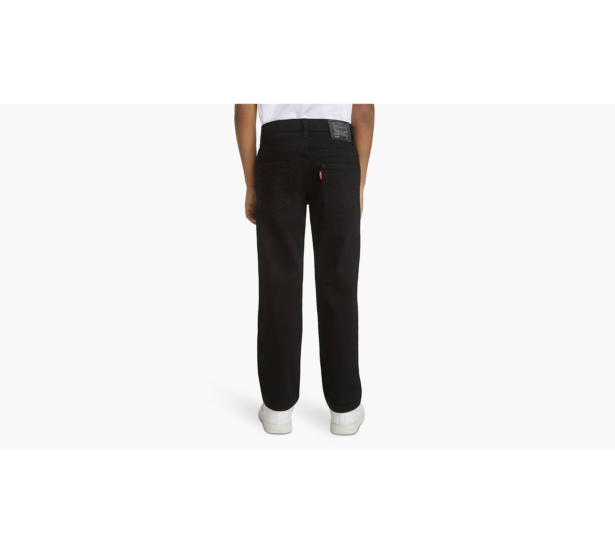 511™ Slim Fit Eco Performance Jeans Little Boys 4-7x - Black | Levi's® US