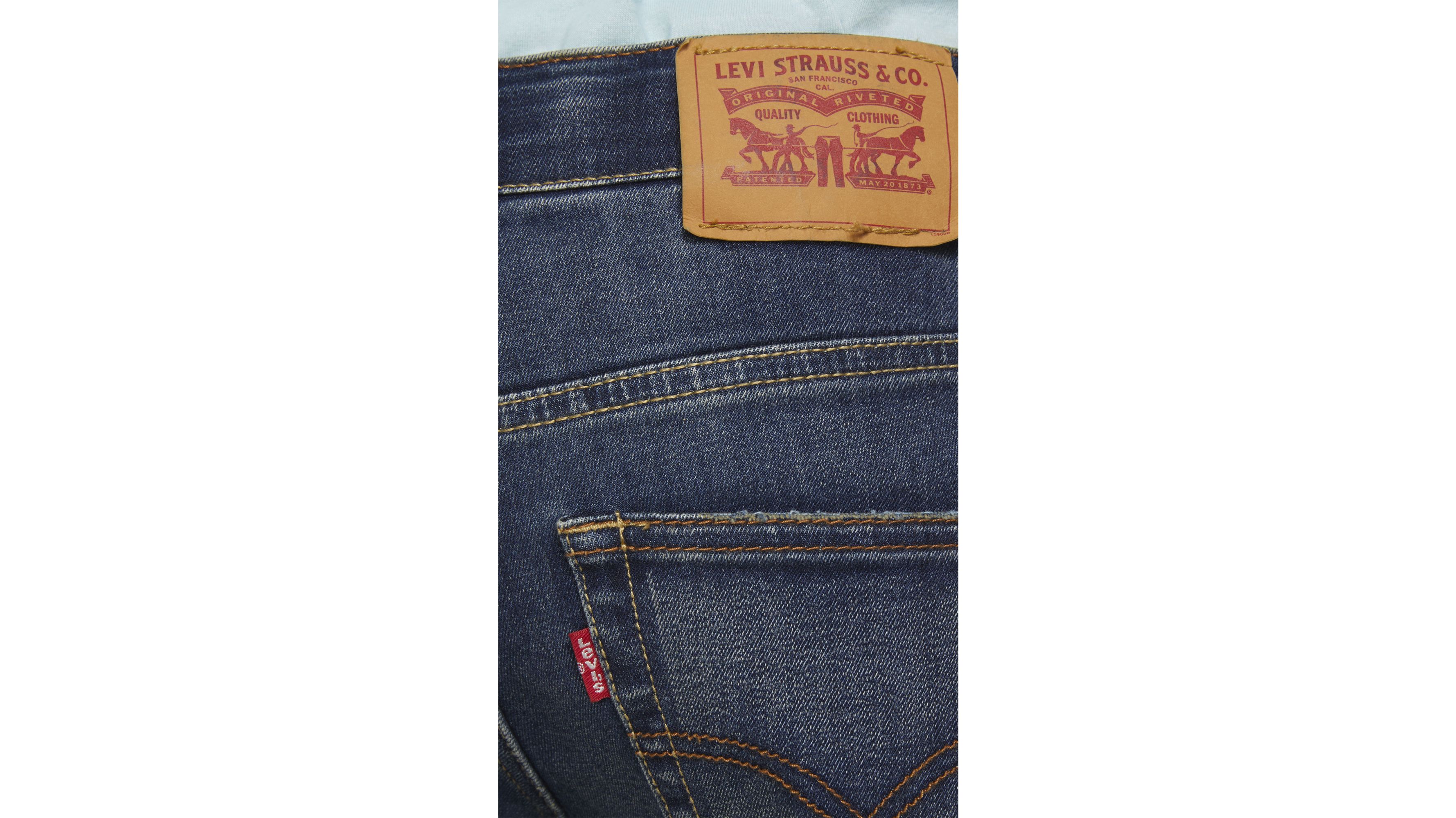 Levi's 511 Slim Fit Eco Performance Big Boys Jeans 8-20 8 In Blue