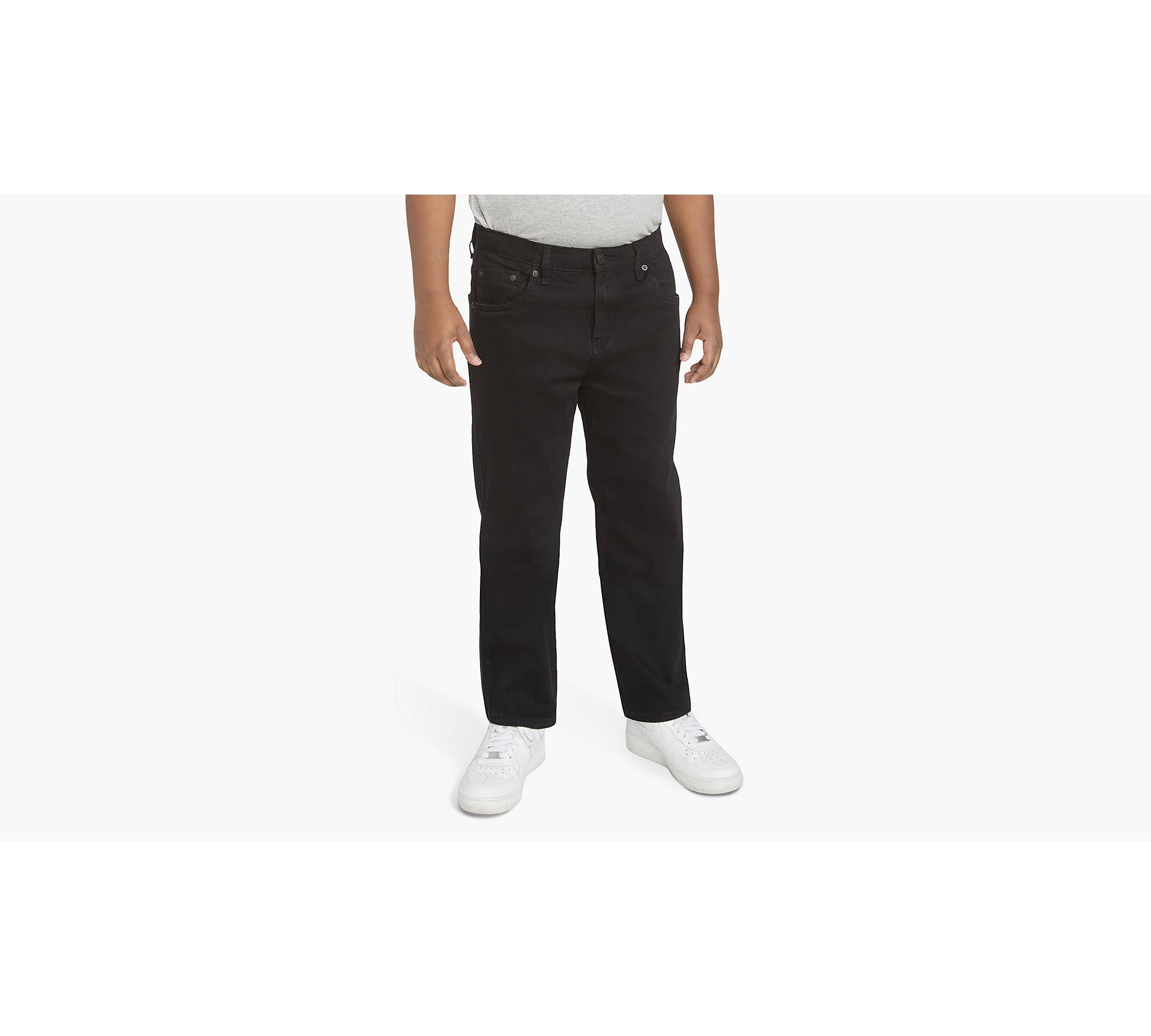 511™ Husky Slim Fit Eco Performance Jeans Big Boys 8-20 - Black