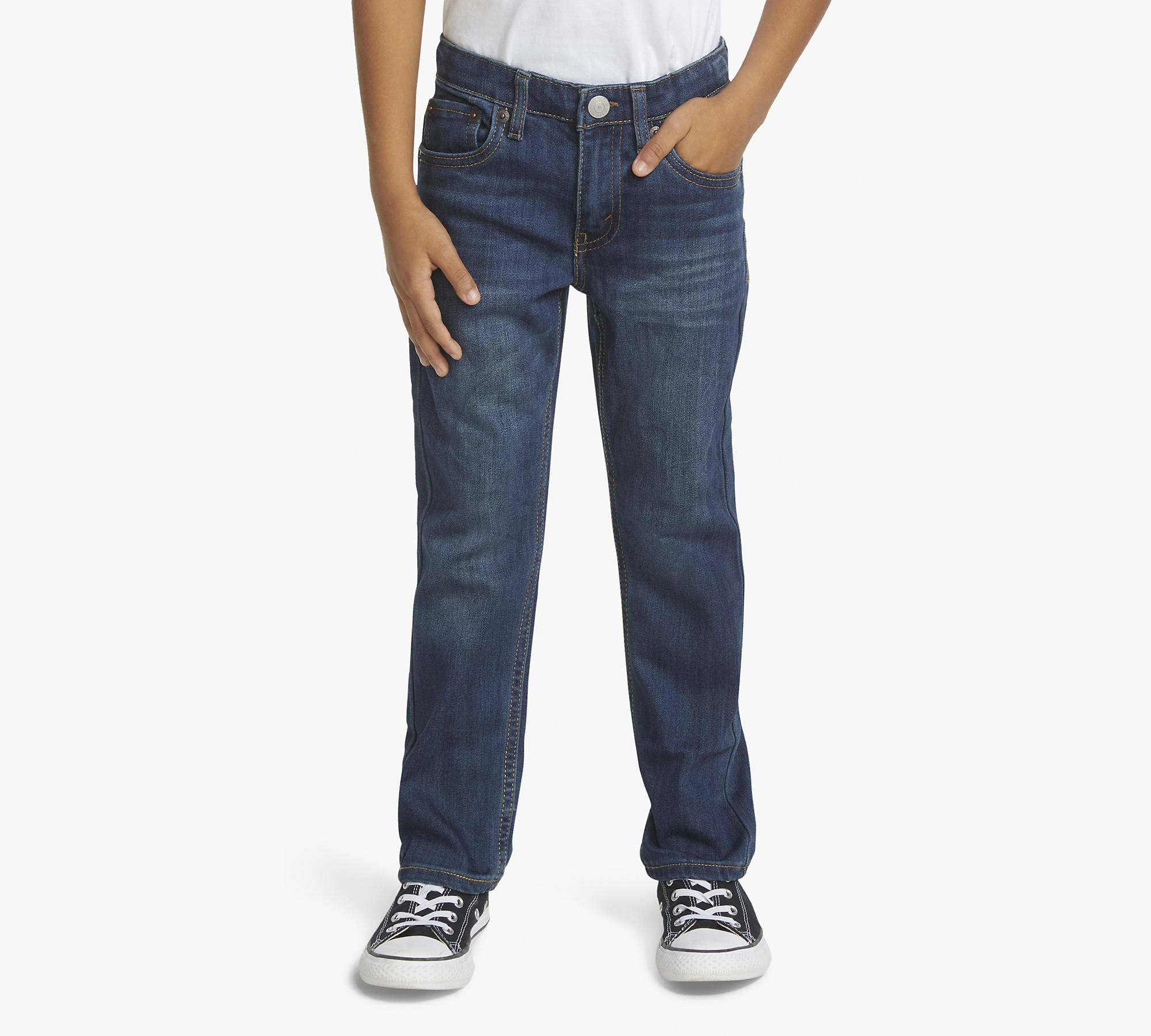 511™ Slim Fit Performance Jeans Little Boys 4-7x - Medium Wash | Levi's® US