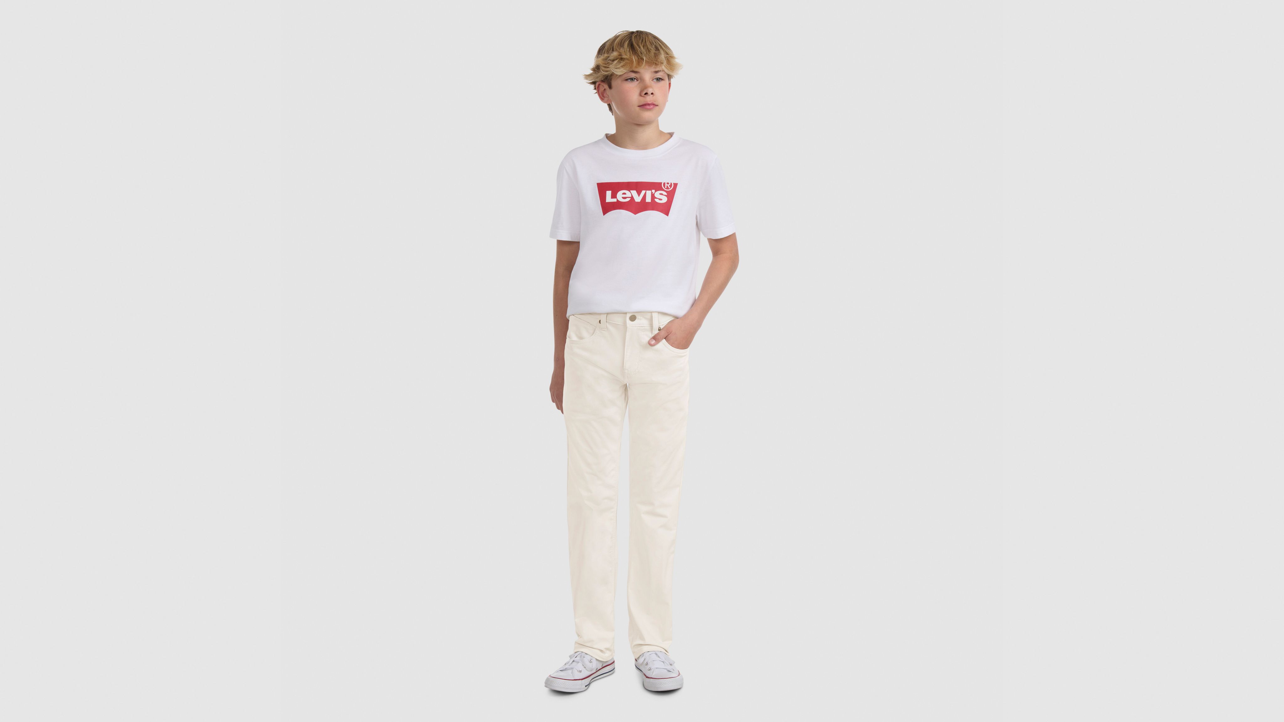 Levi's 511 Slim Tech Pants Big Boys 8-20 8 In Neutral