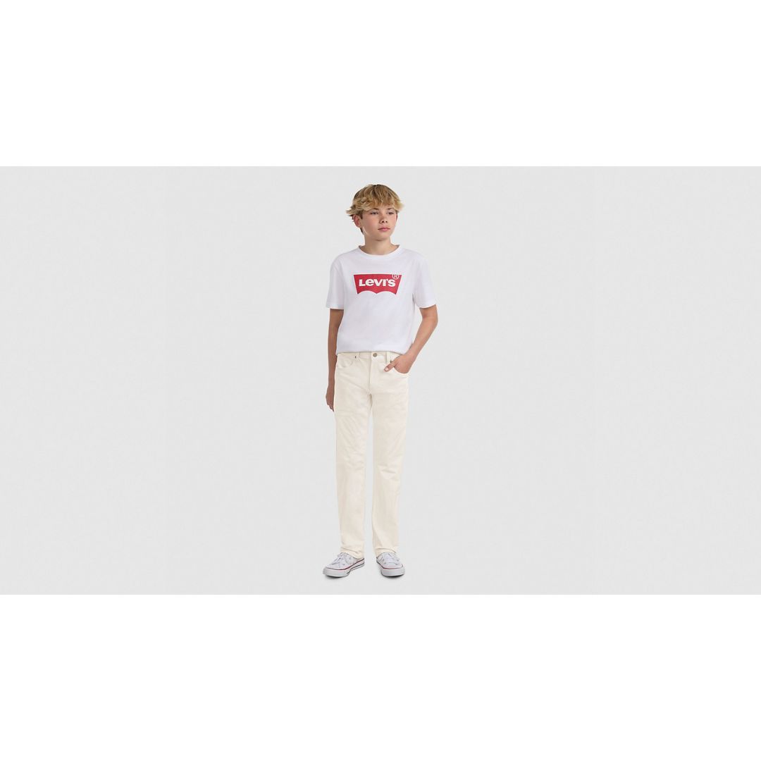 Levi's 511 Slim Tech Pants Big Boys 8-20 8 In Neutral