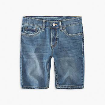 Straight Fit Shorts Big Boys 8-20 - Medium Wash | Levi's® US Straight Fit Shorts Big Boys 8-20 - Medium Wash | Levi's® US