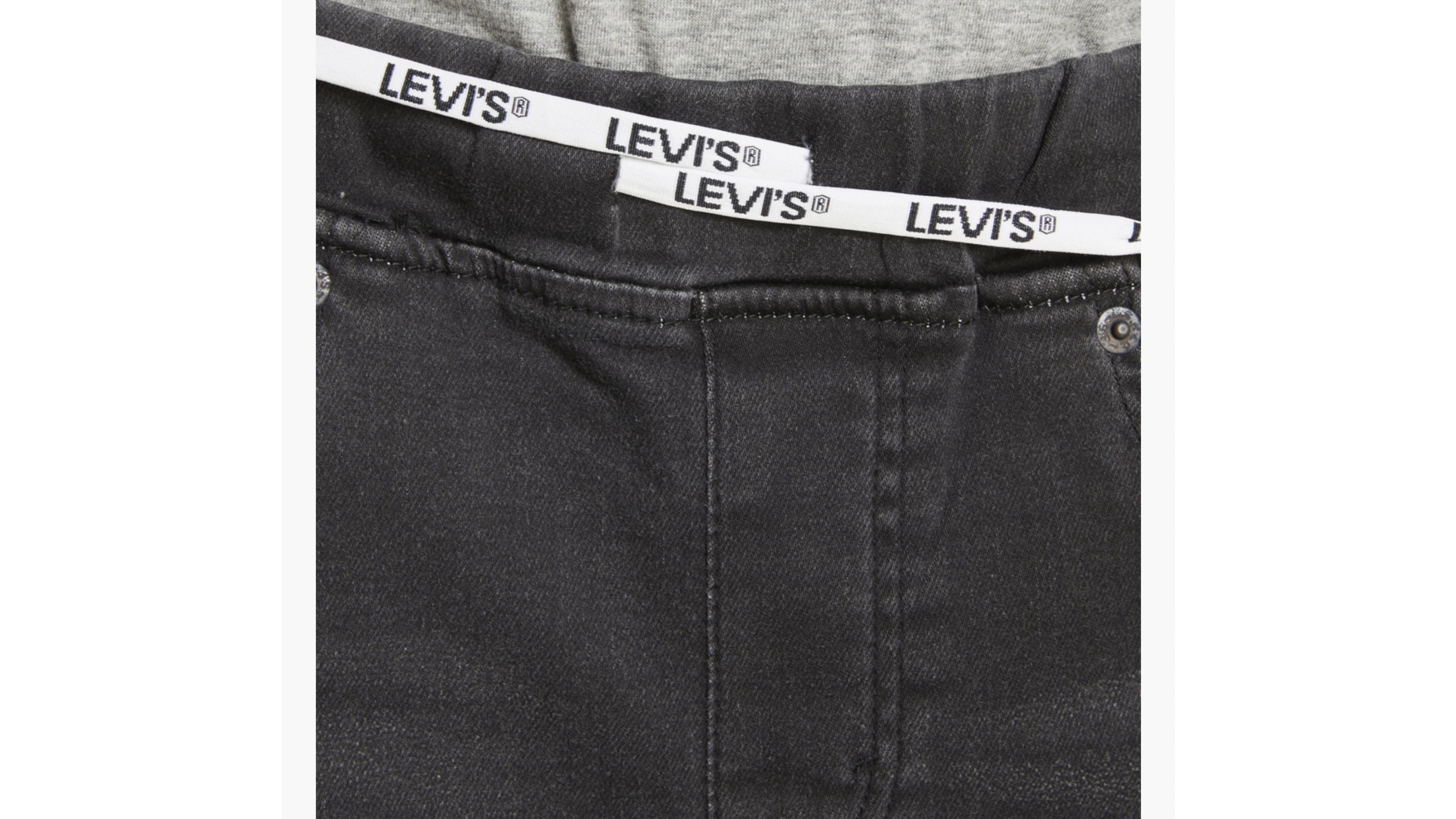 Skinny Fit Pull On Shorts Big Boys S-XL 8