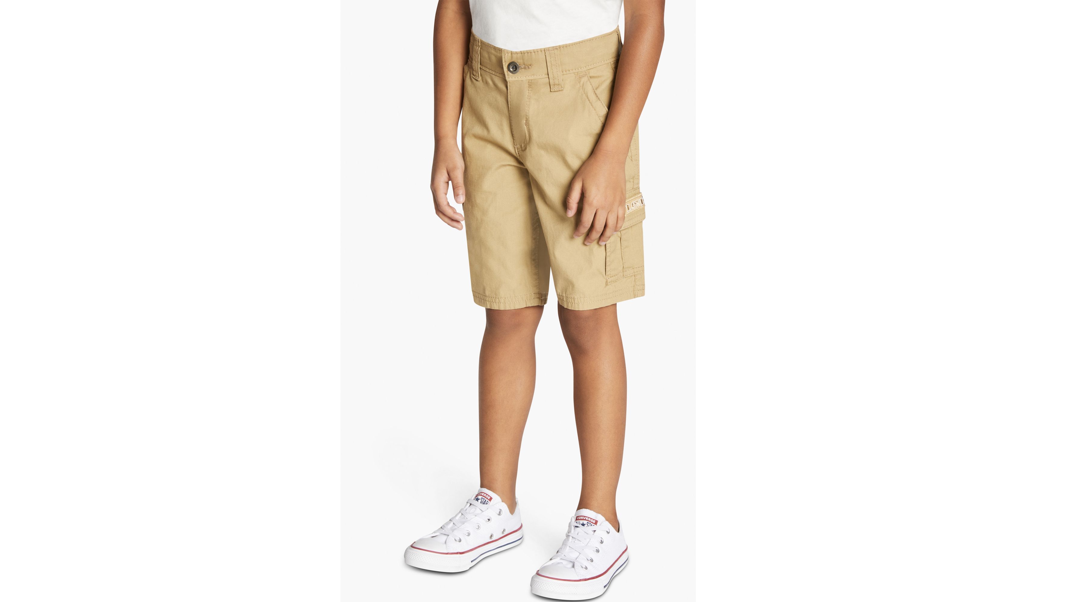 Relaxed Fit Xx Cargo Shorts Little Boys 4-7x - Brown | Levi's® US
