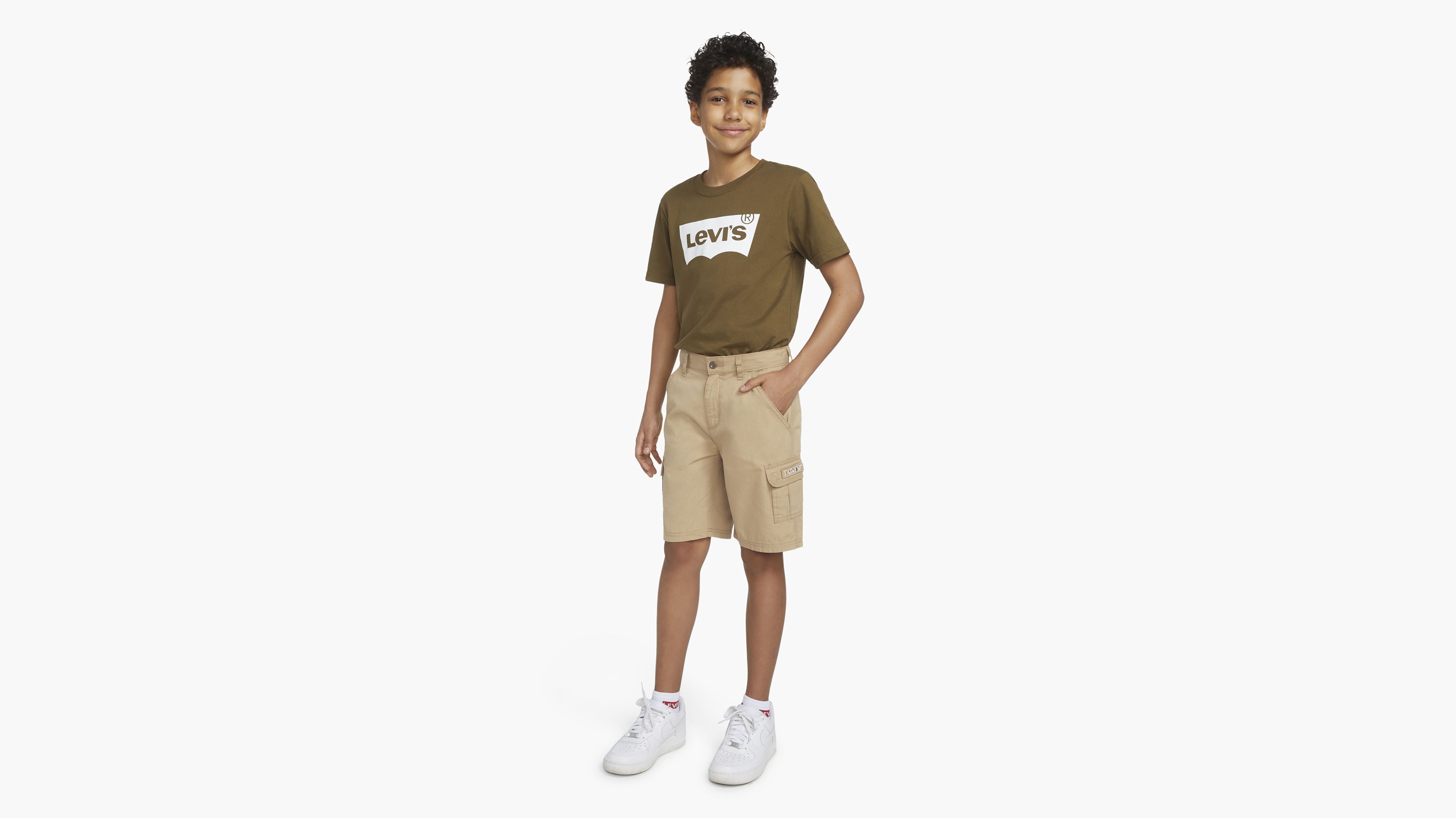 Relaxed Fit XX Cargo Shorts Big Boys 8-20 3