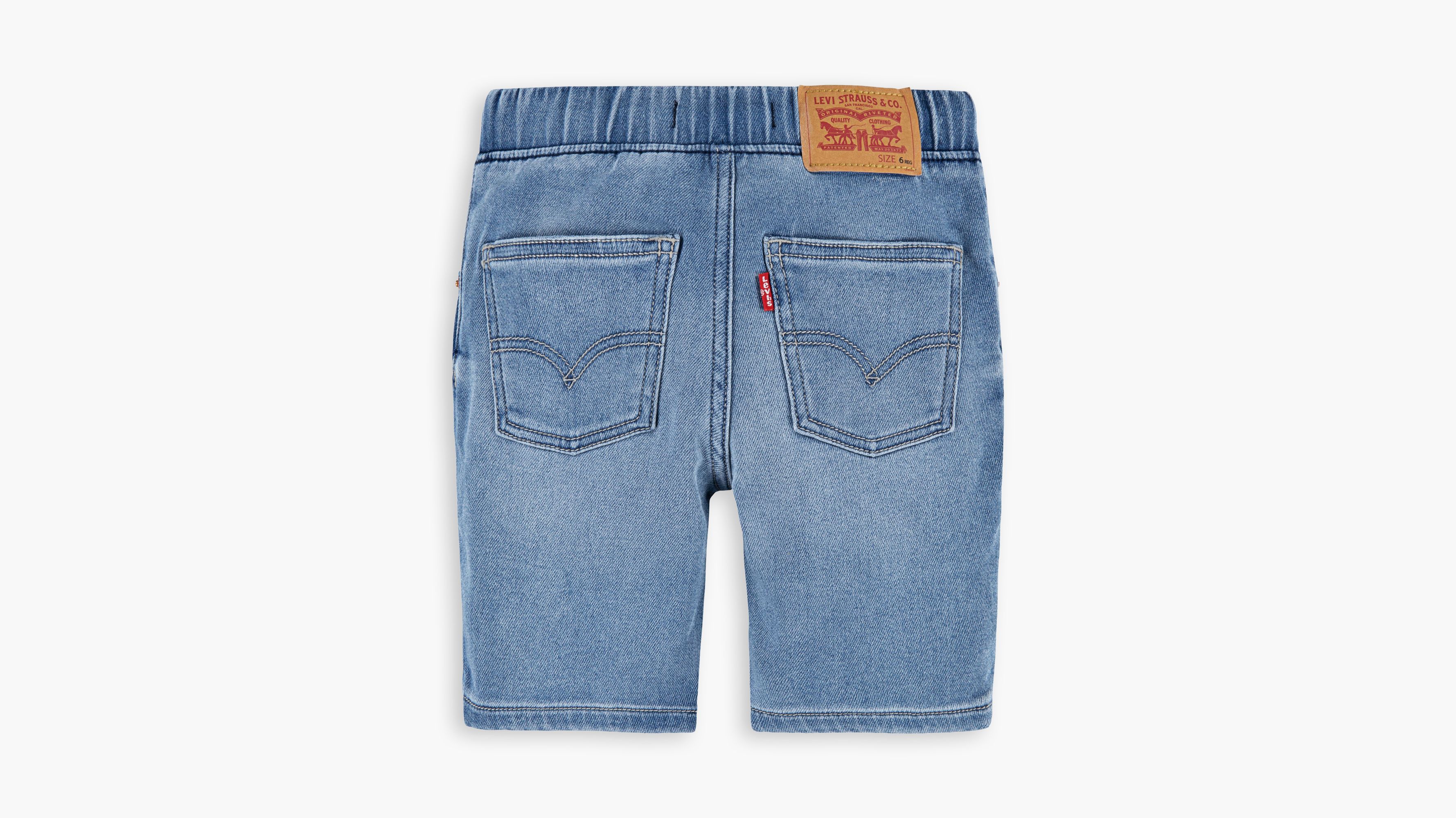 Levi's Skinny Fit Pull On Shorts Little Boys 4-7x 7x In Salt Lake
