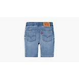Skinny Fit Pull On Shorts Little Boys 4-7X 2