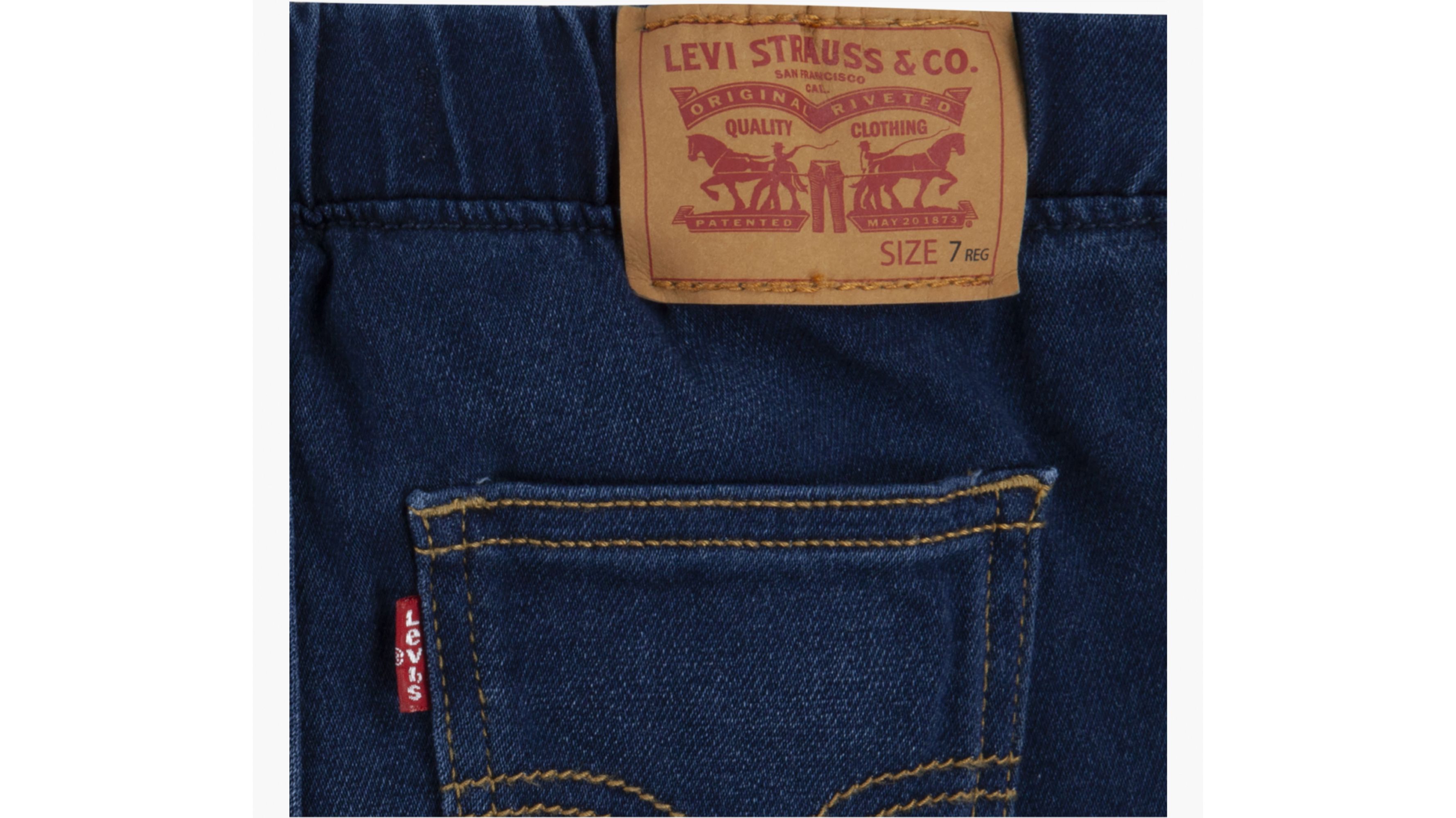 Skinny Fit Pull On Shorts Little Boys 4-7X 4