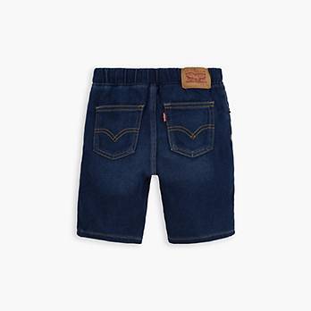 Skinny Fit Pull On Shorts Little Boys 4-7X 2