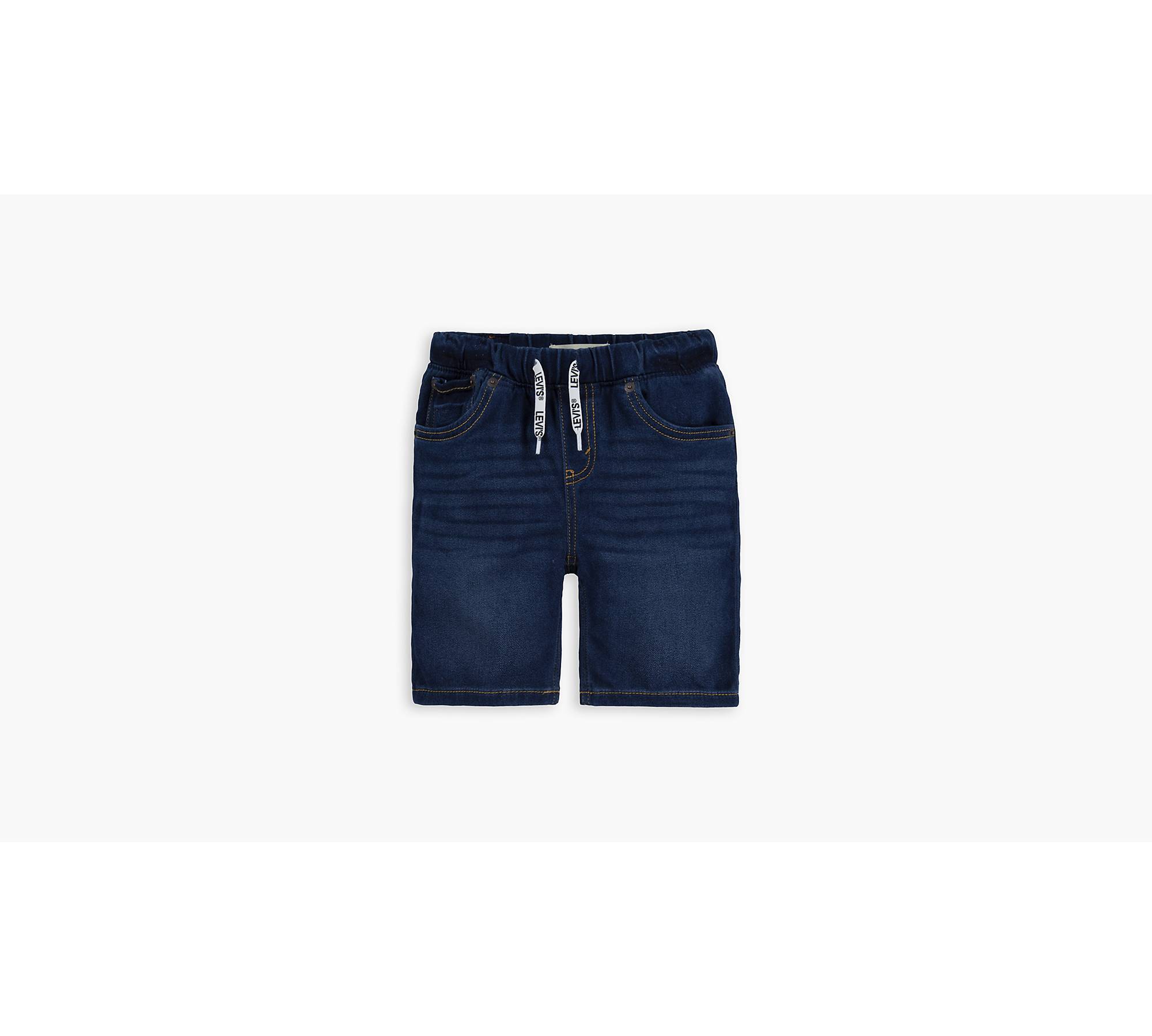 Skinny Fit Pull On Shorts Little Boys 4-7x - Medium Wash | Levi's® US
