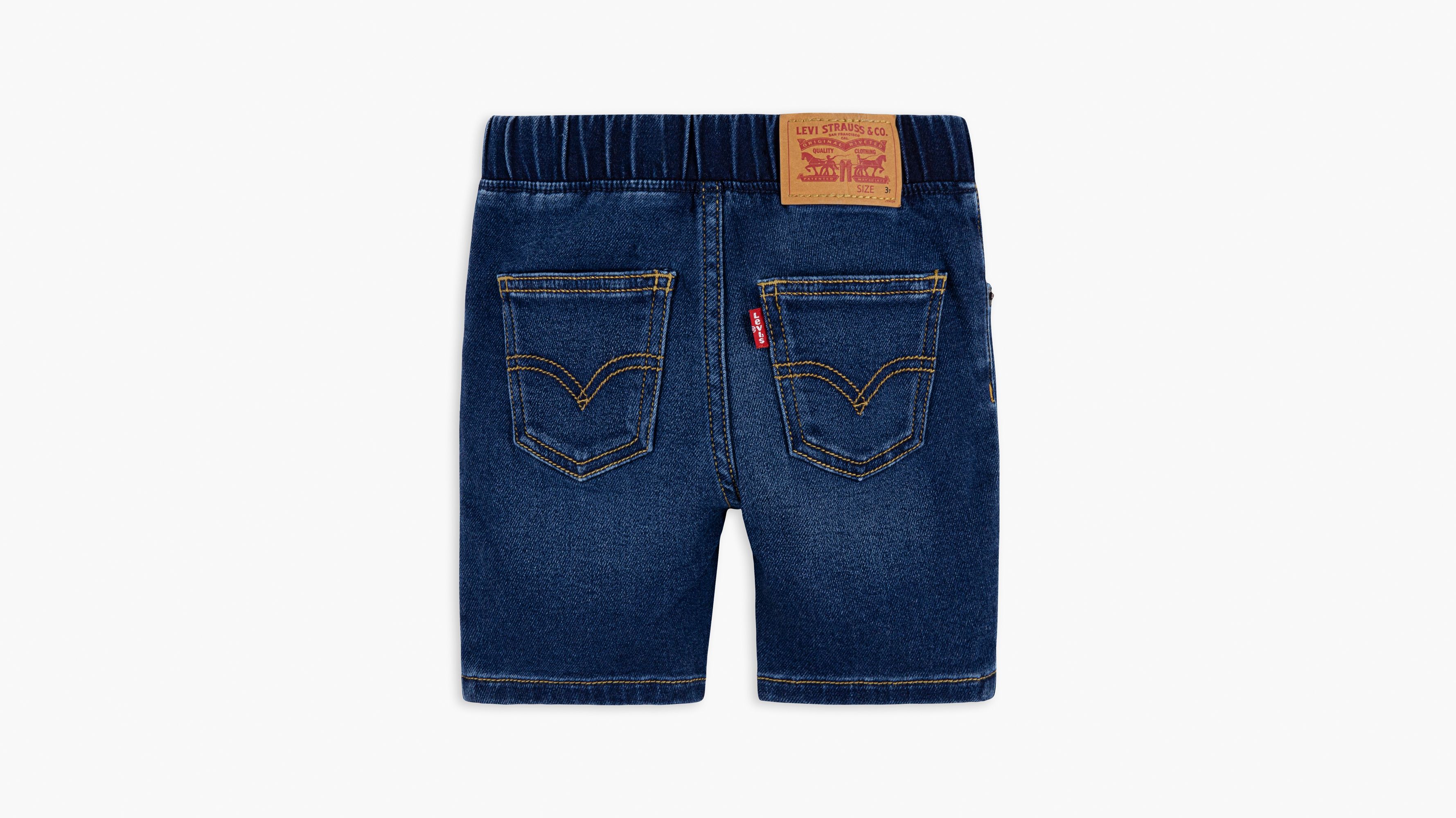 Levi#39;s Kids denim mini shorts - Blue