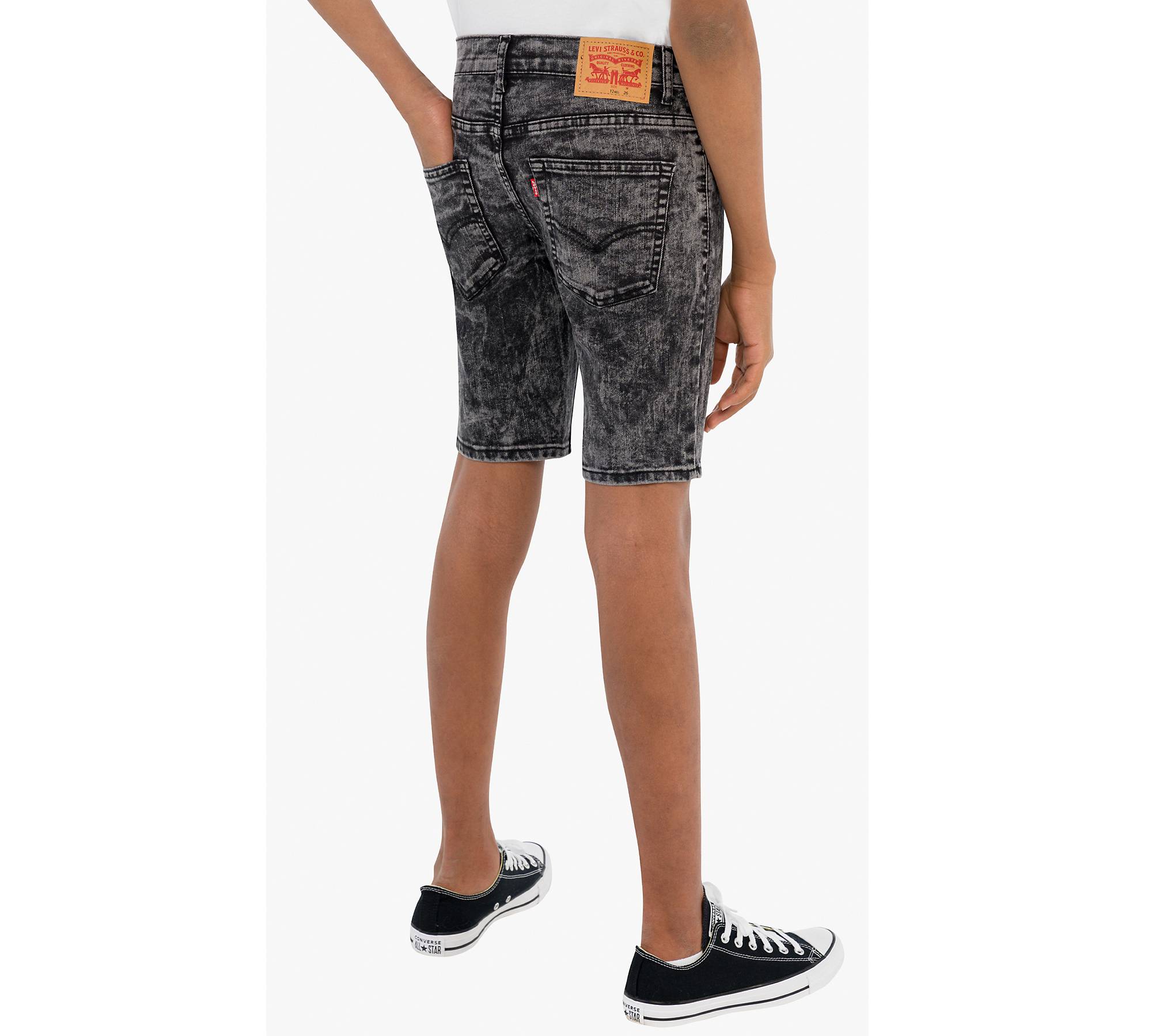 502 Straight Fit Shorts Little Boys 4-7x - Dark Wash | Levi's® US