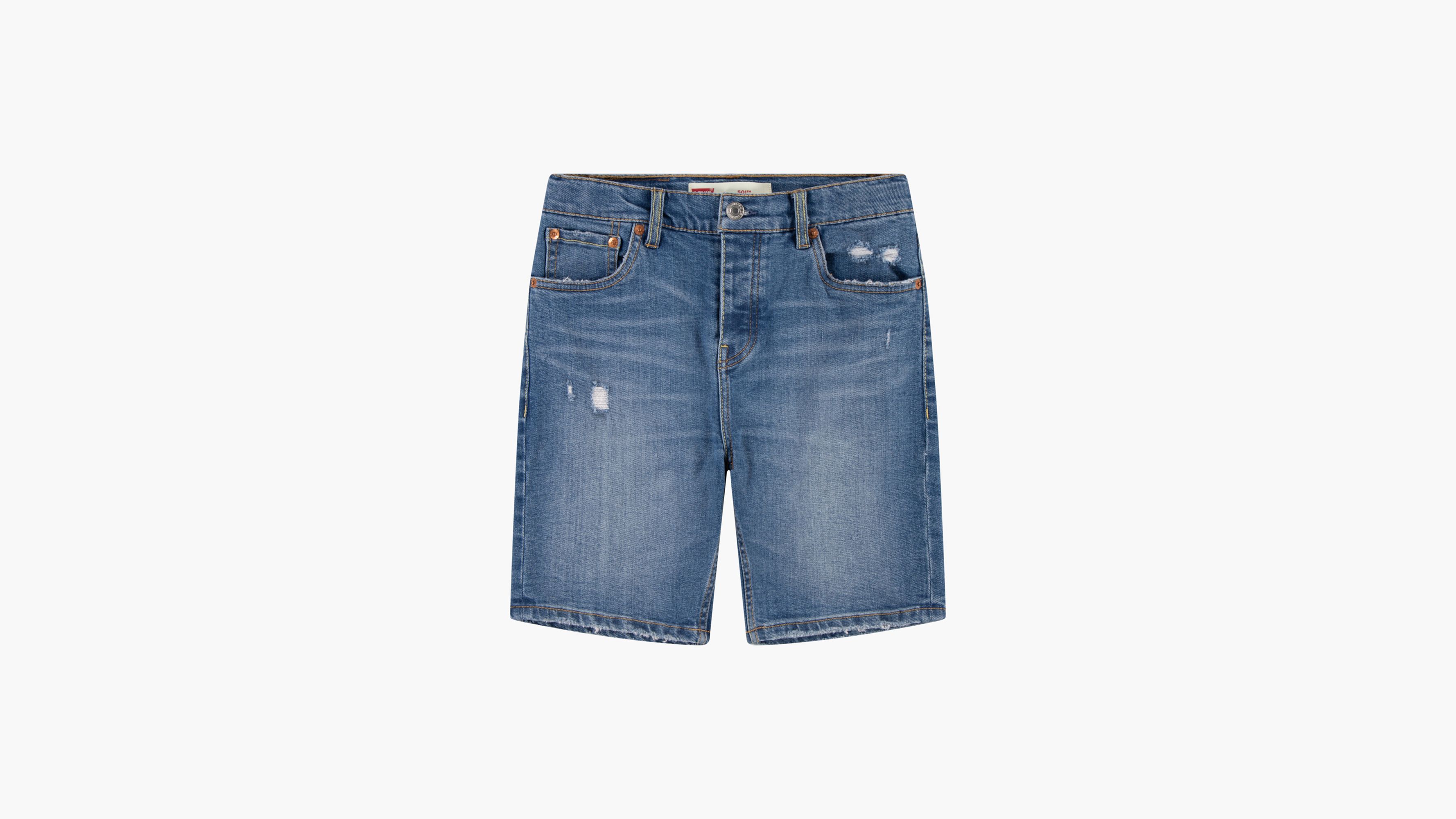 501® Original Shorts Big Boys 8-20 - Medium Wash | Levi's® US 501® Original Shorts Big Boys 8-20 - Medium Wash | Levi's® US