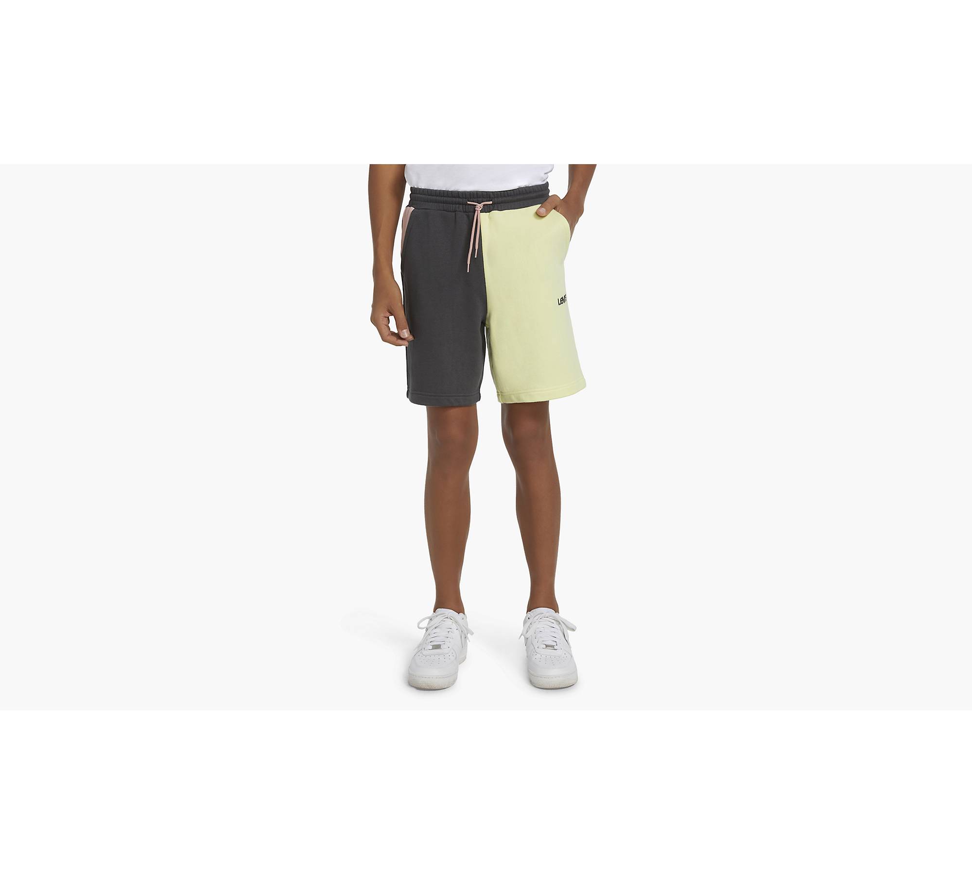 Colorblocked Jogger Shorts Big Boys S-XL 1