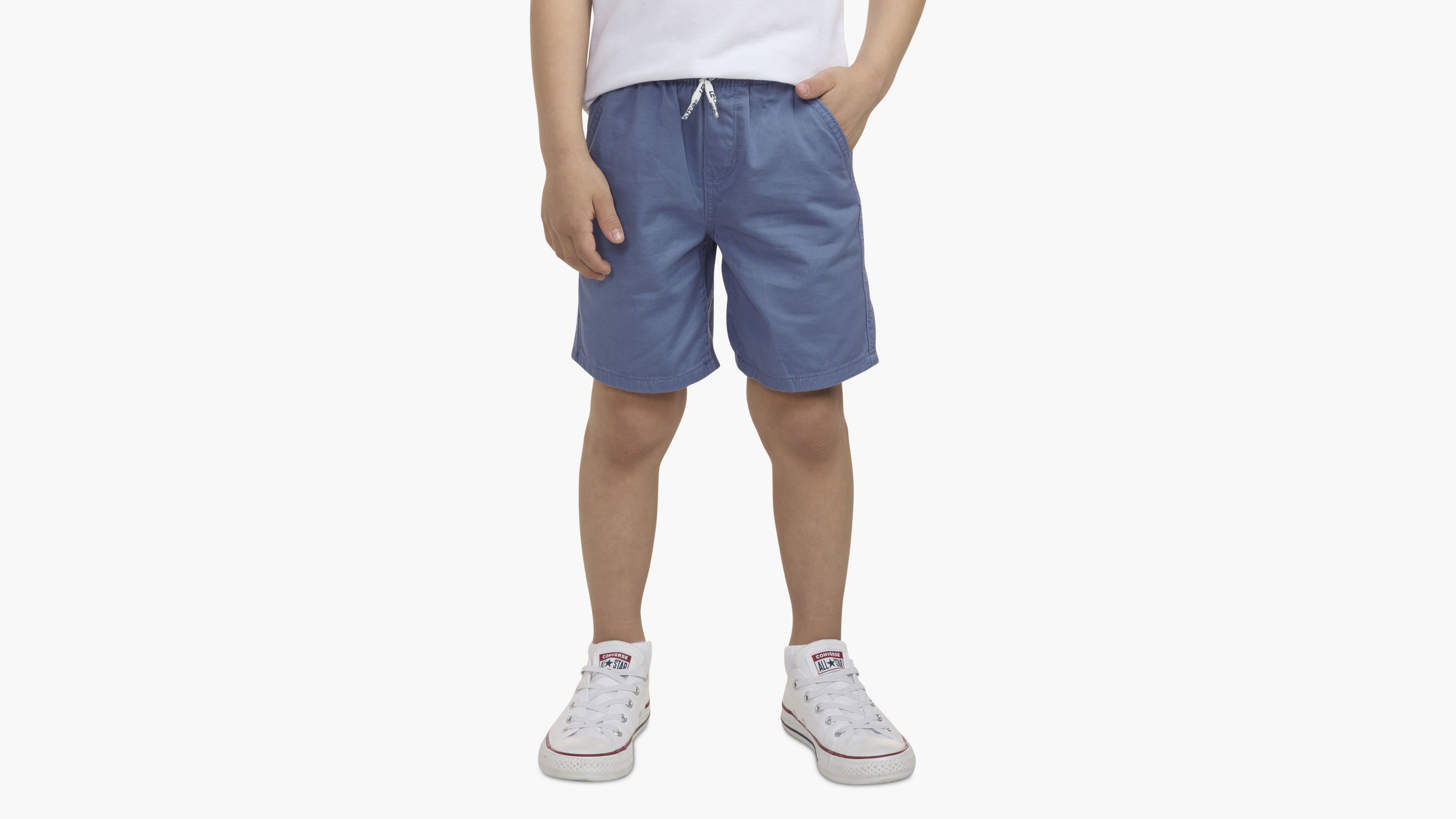 Pull On Woven Shorts Little Boys 4-7X 2