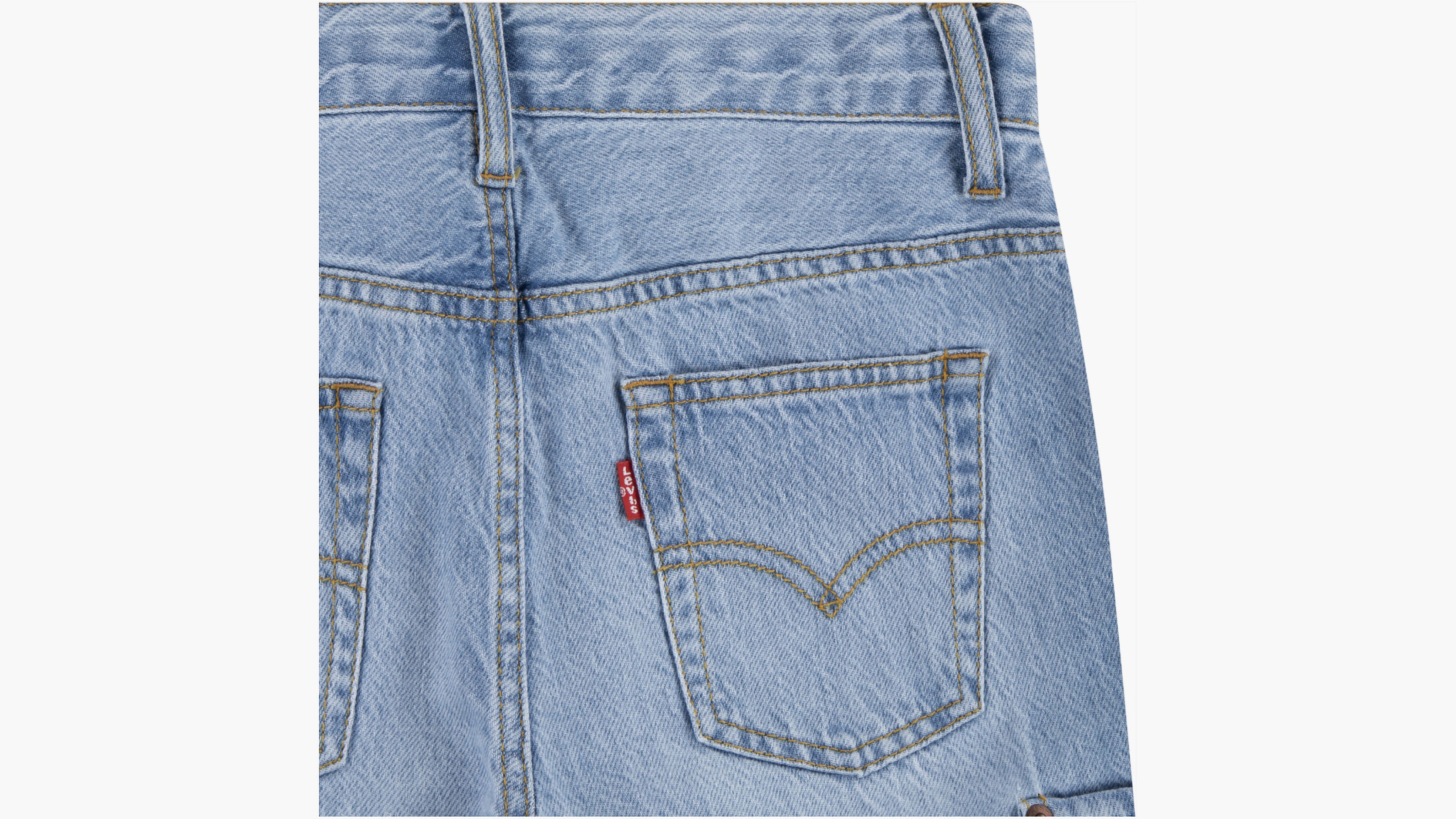 Levi's Denim Cargo Shorts Toddler Boys 2t-4t 4t In From Scratch No Destruction