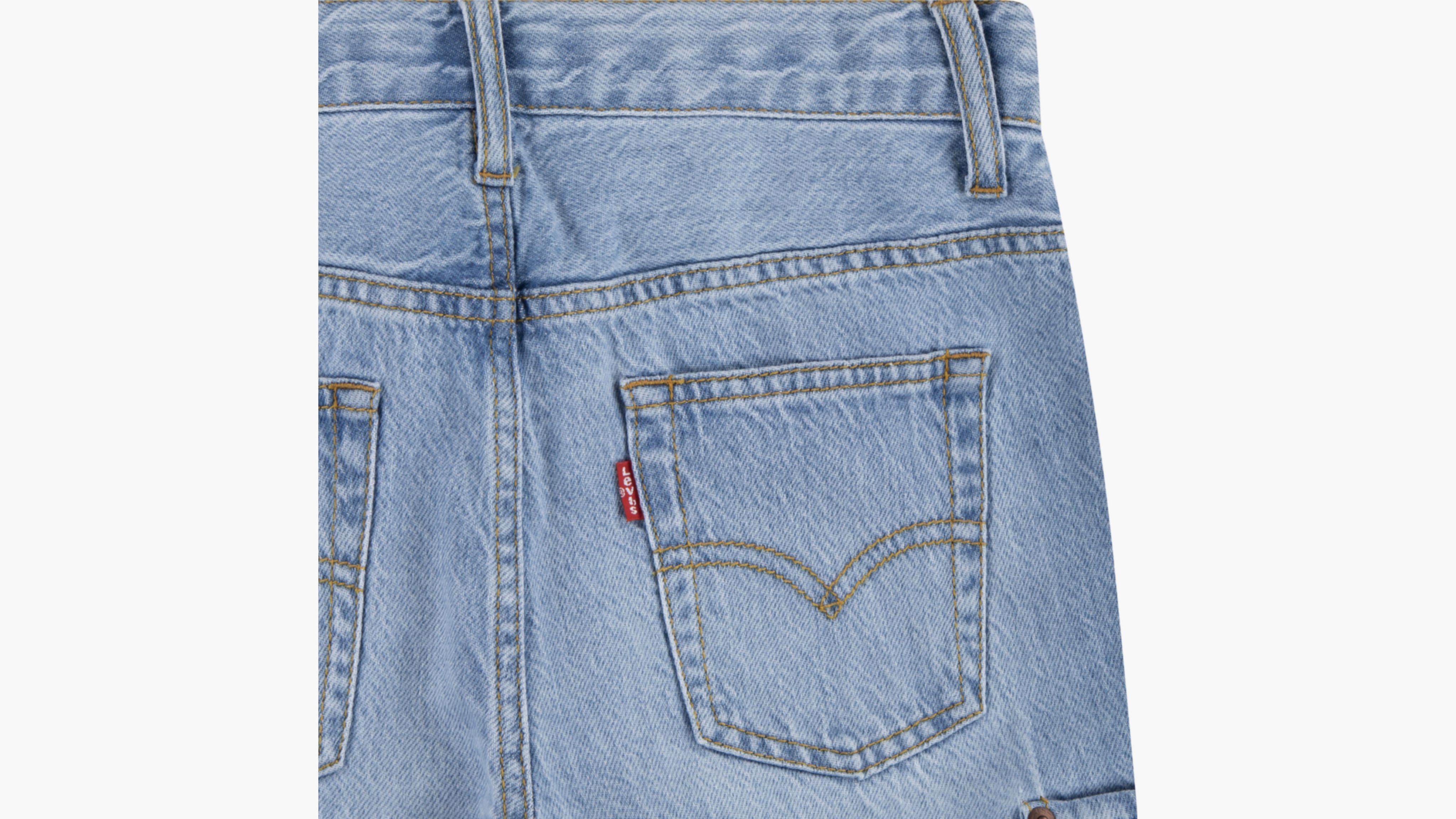 Levi's Denim Cargo Shorts Toddler Boys 2t-4t 4t In From Scratch No Destruction