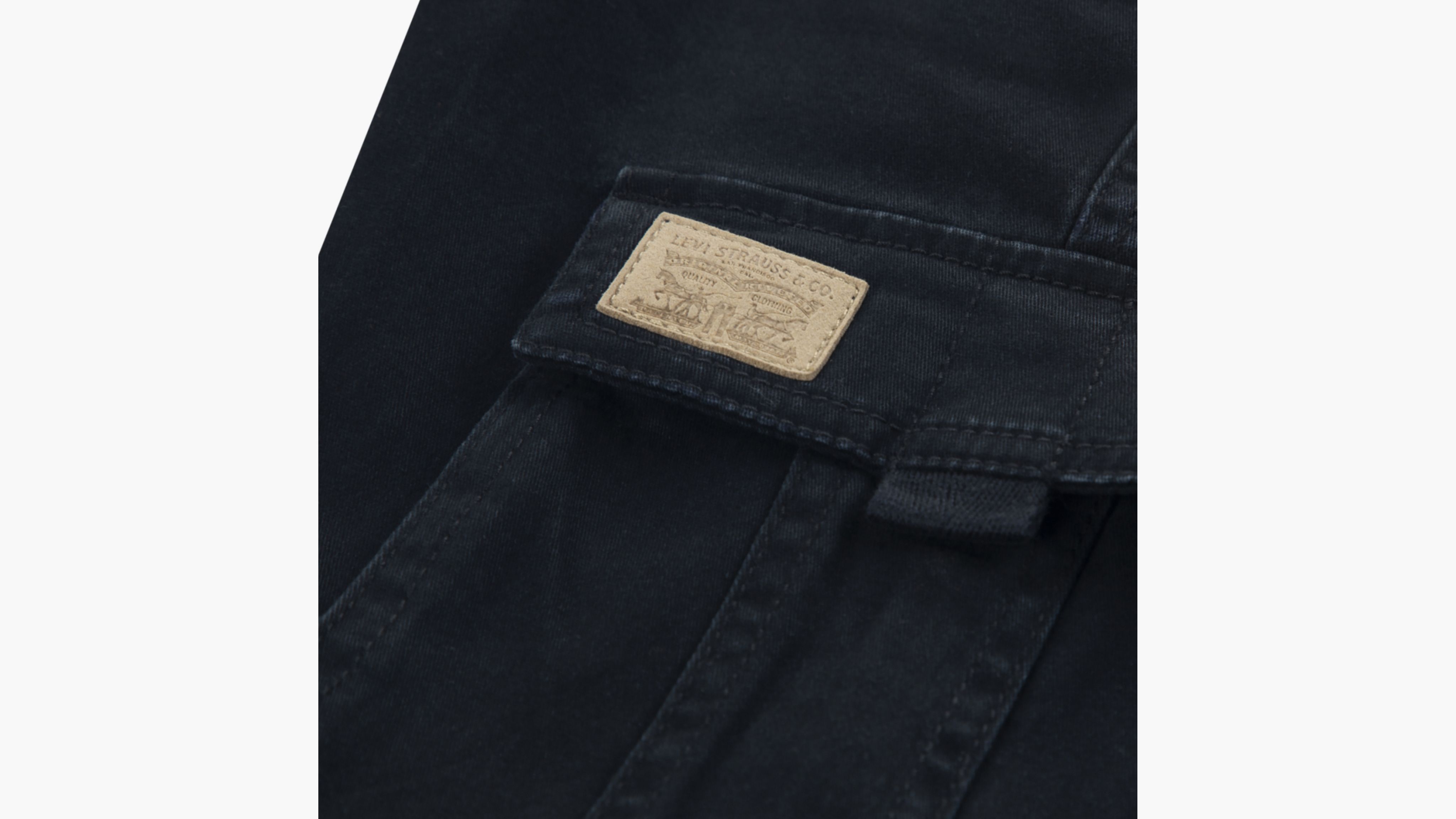 Levi's Traditional Cargo Shorts Little Boys 4-7x 7x In Jet Black