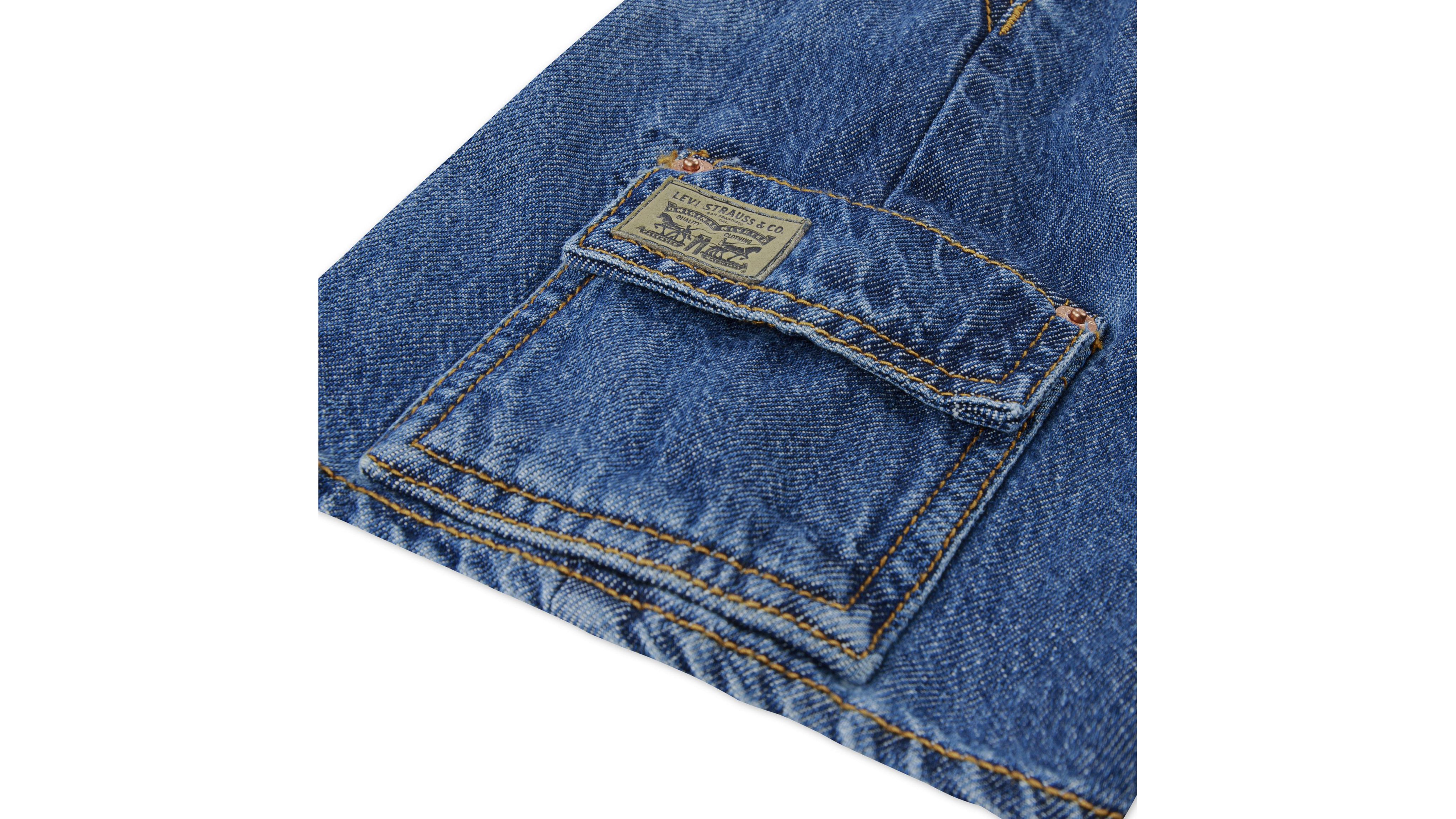 Levi's Denim Cargo Shorts Little Boys 4-7x 5 In Tumbleweed