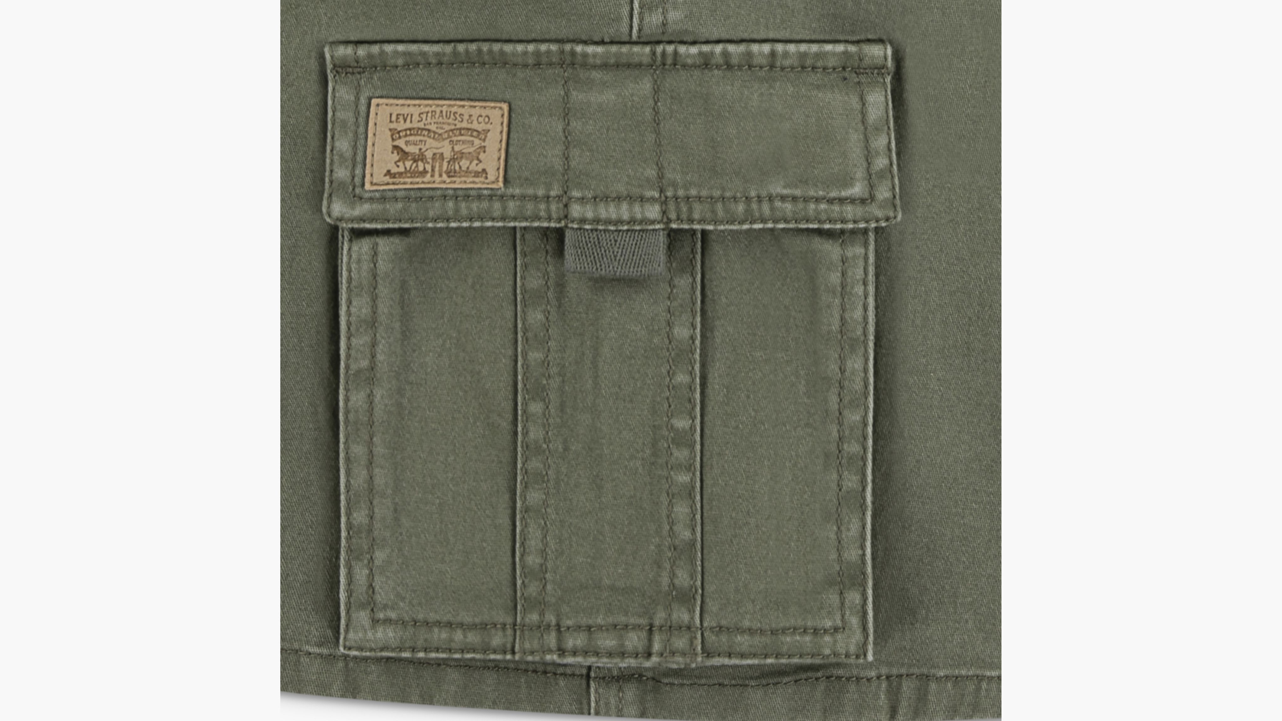 Levi's Traditional Cargo Shorts Little Boys 4-7x 4 In Green