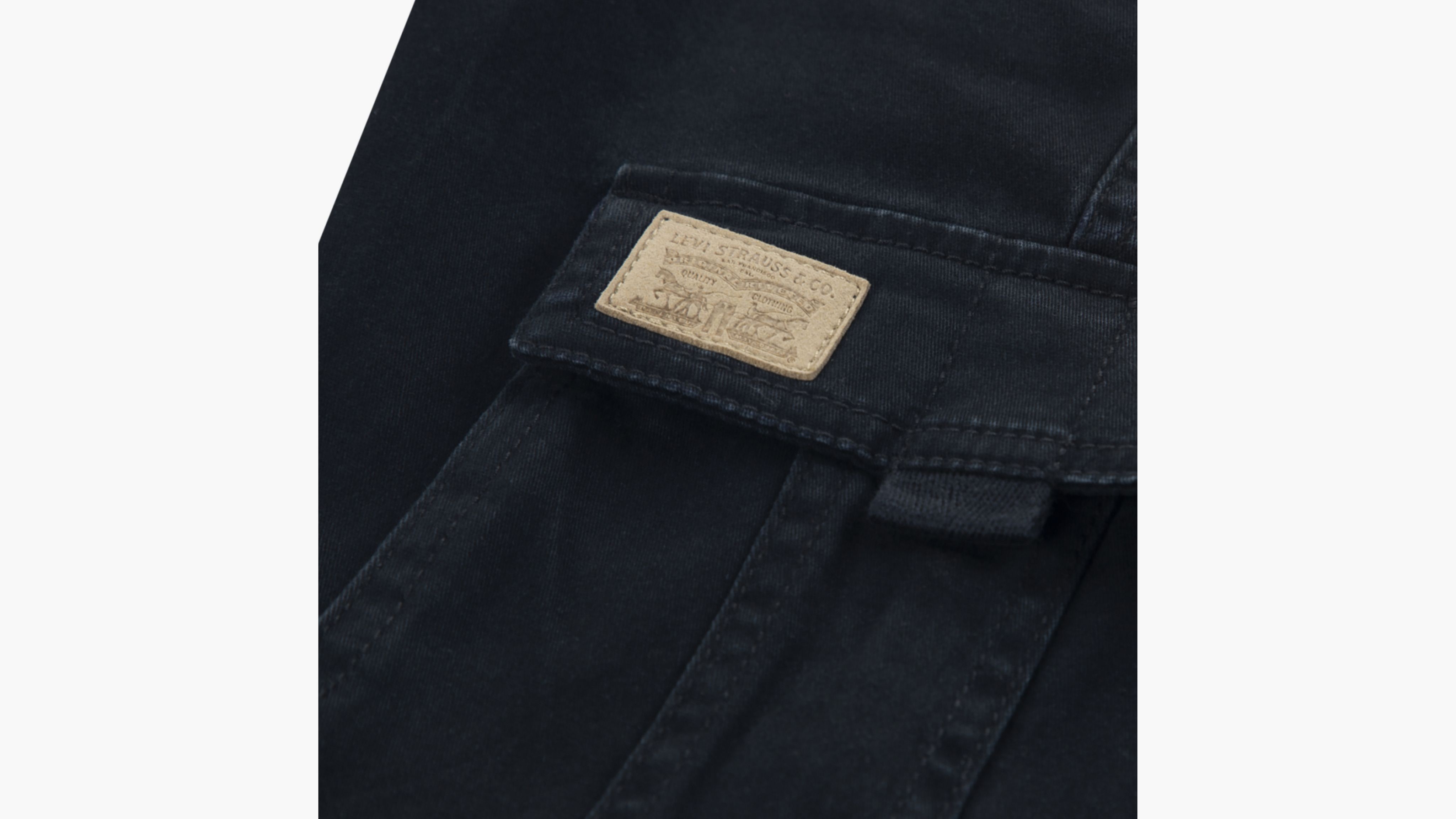 Levi's Traditional Cargo Shorts Little Boys 4-7x 7x In Jet Black