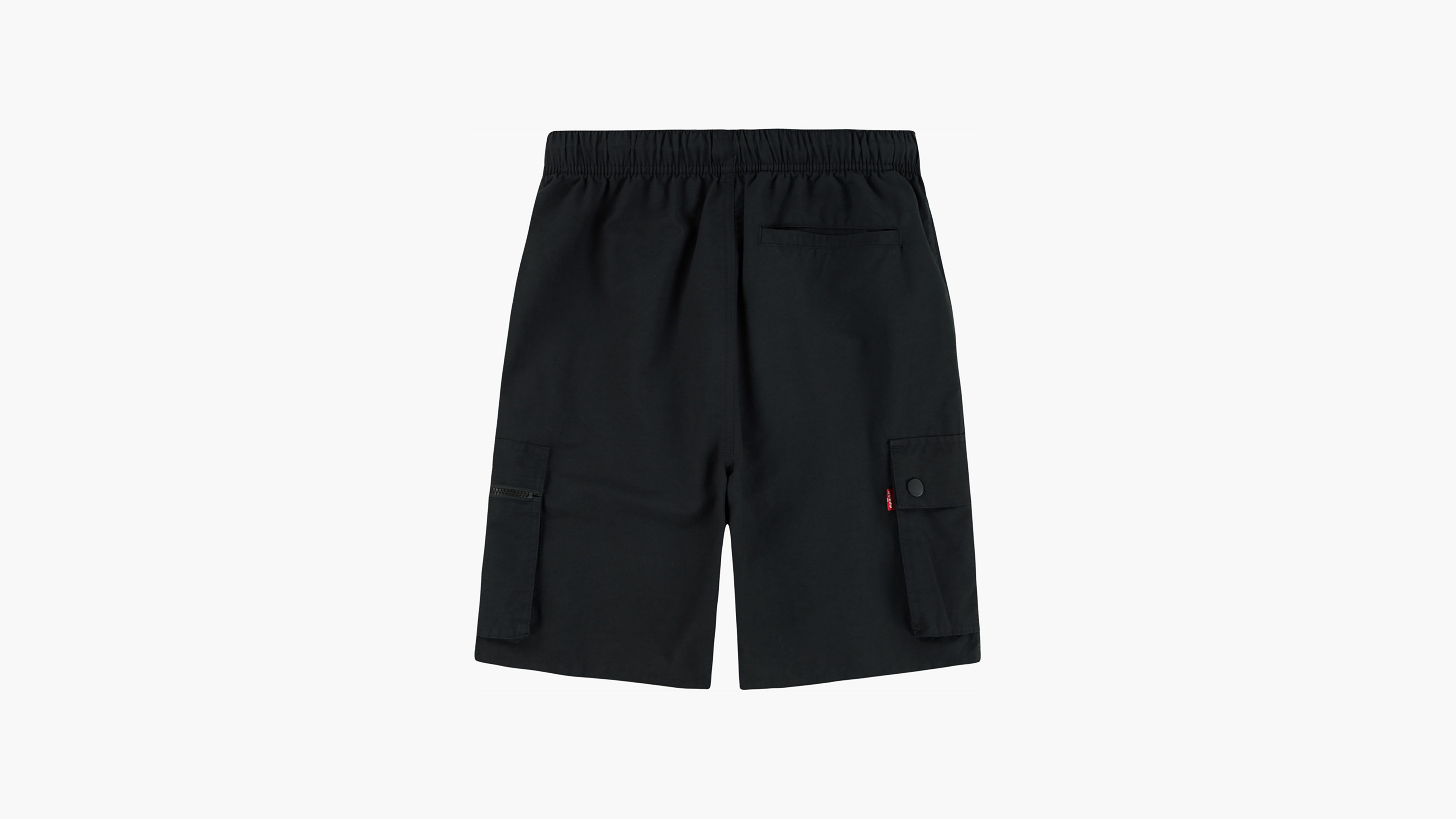 Parachute Cargo Shorts Big Boys 8-20 - Black | Levi's® US