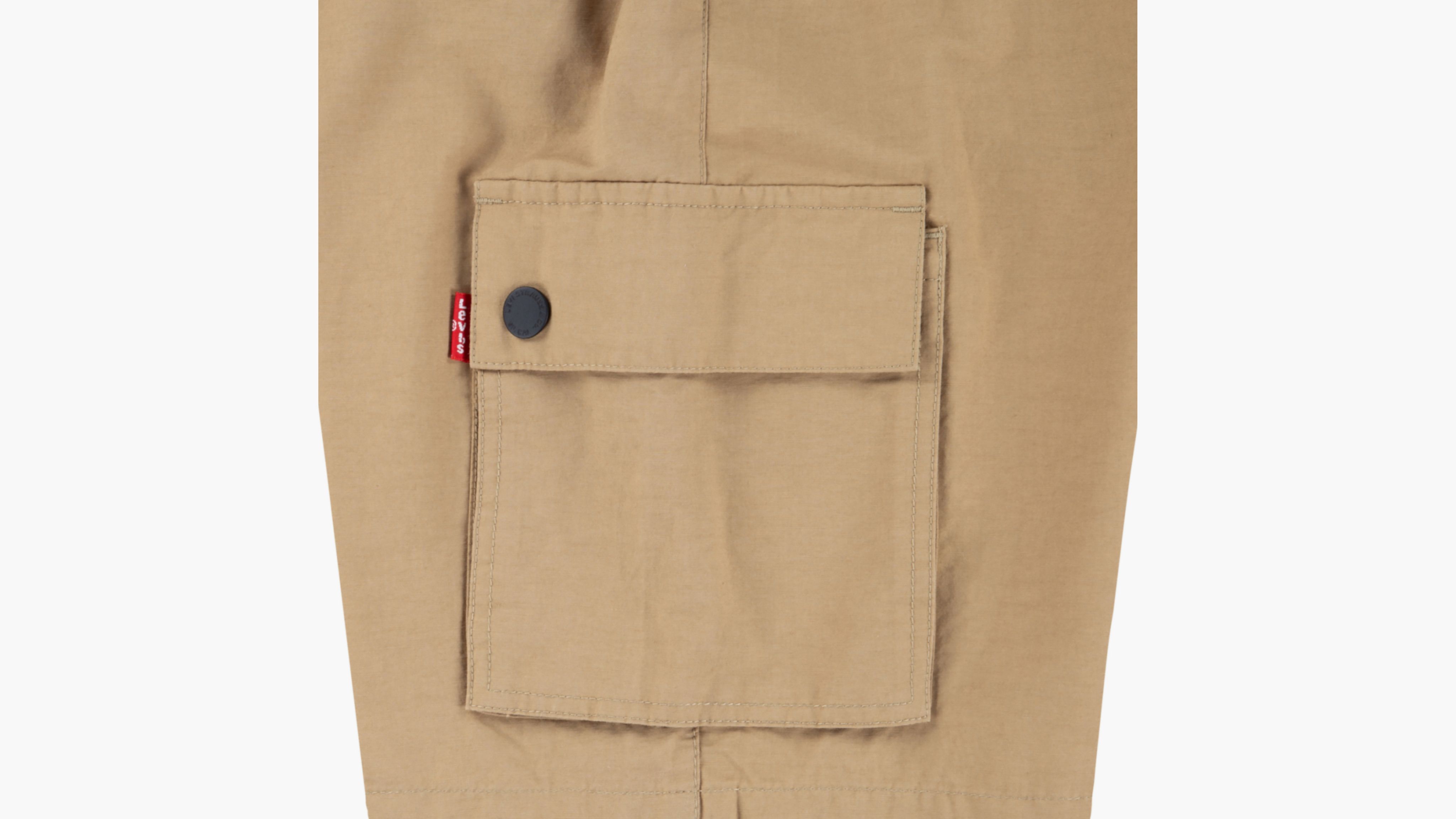 Levi's Parachute Cargo Shorts Big Boys 8-21 Xl In Neutral