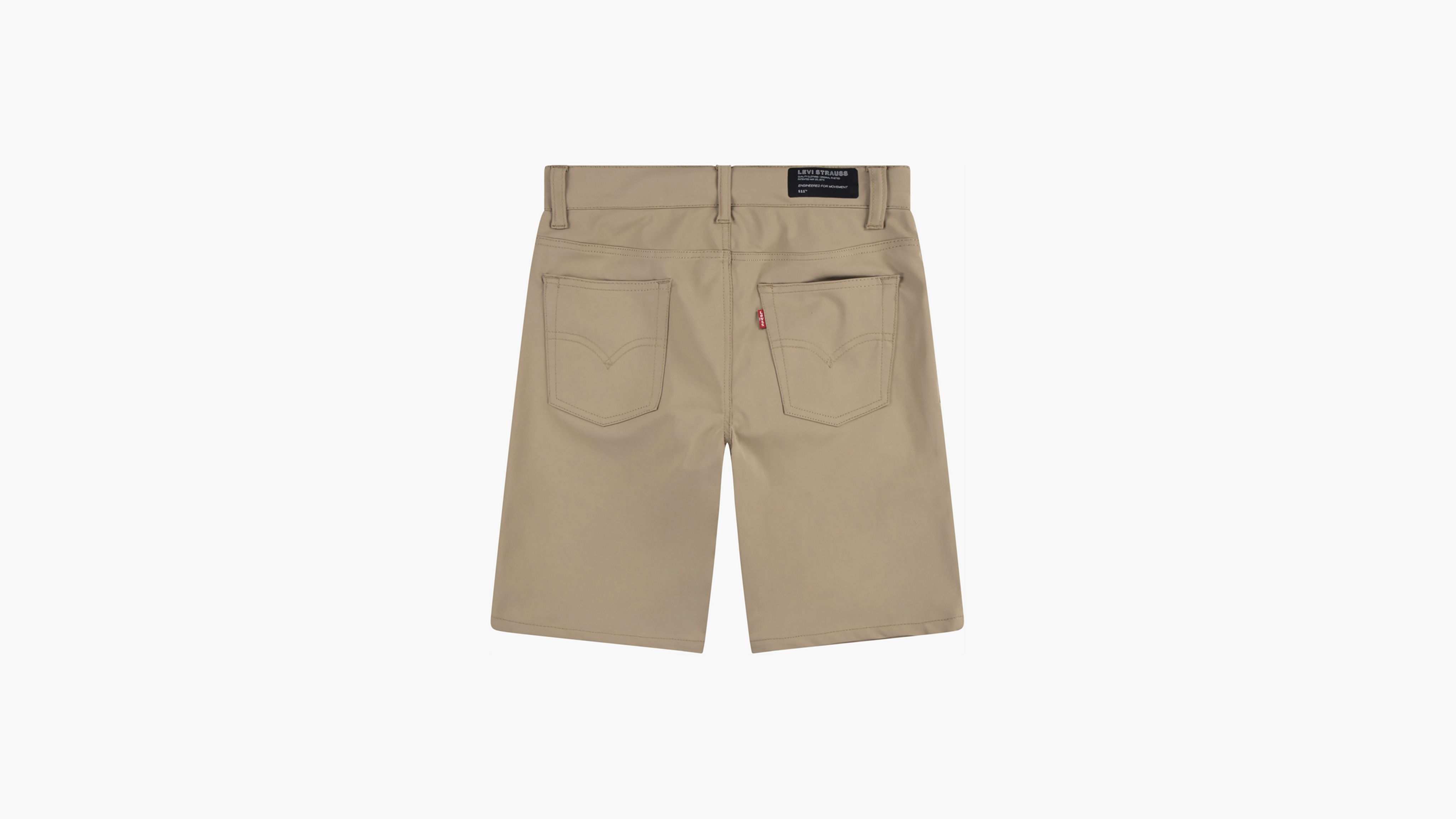 Levi's 511 Slim Tech Shorts Little Boys 4-7x 6 In Neutral