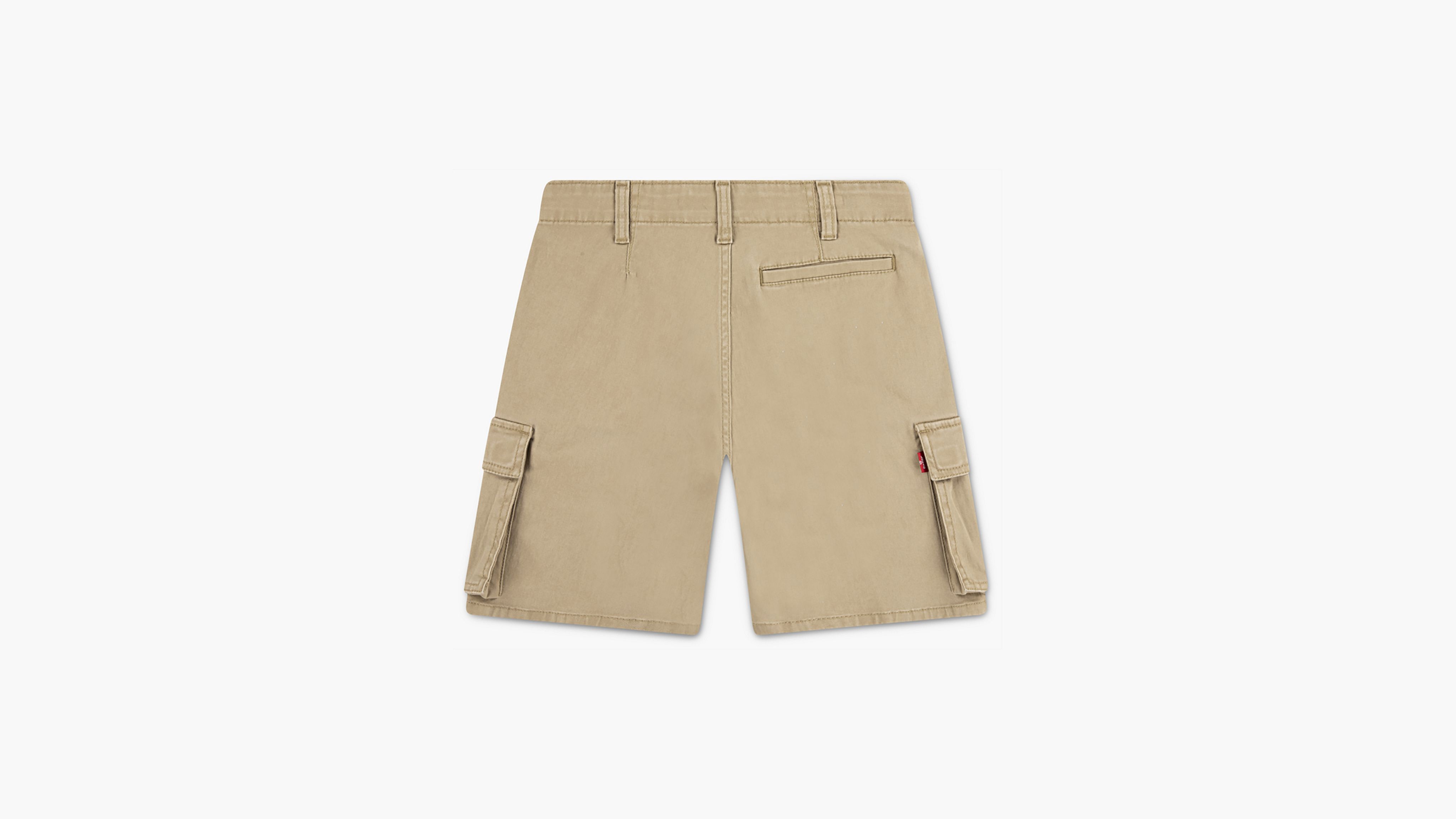 Levi's Traditional Cargo Shorts Big Boys 8-20 8 In Neutral