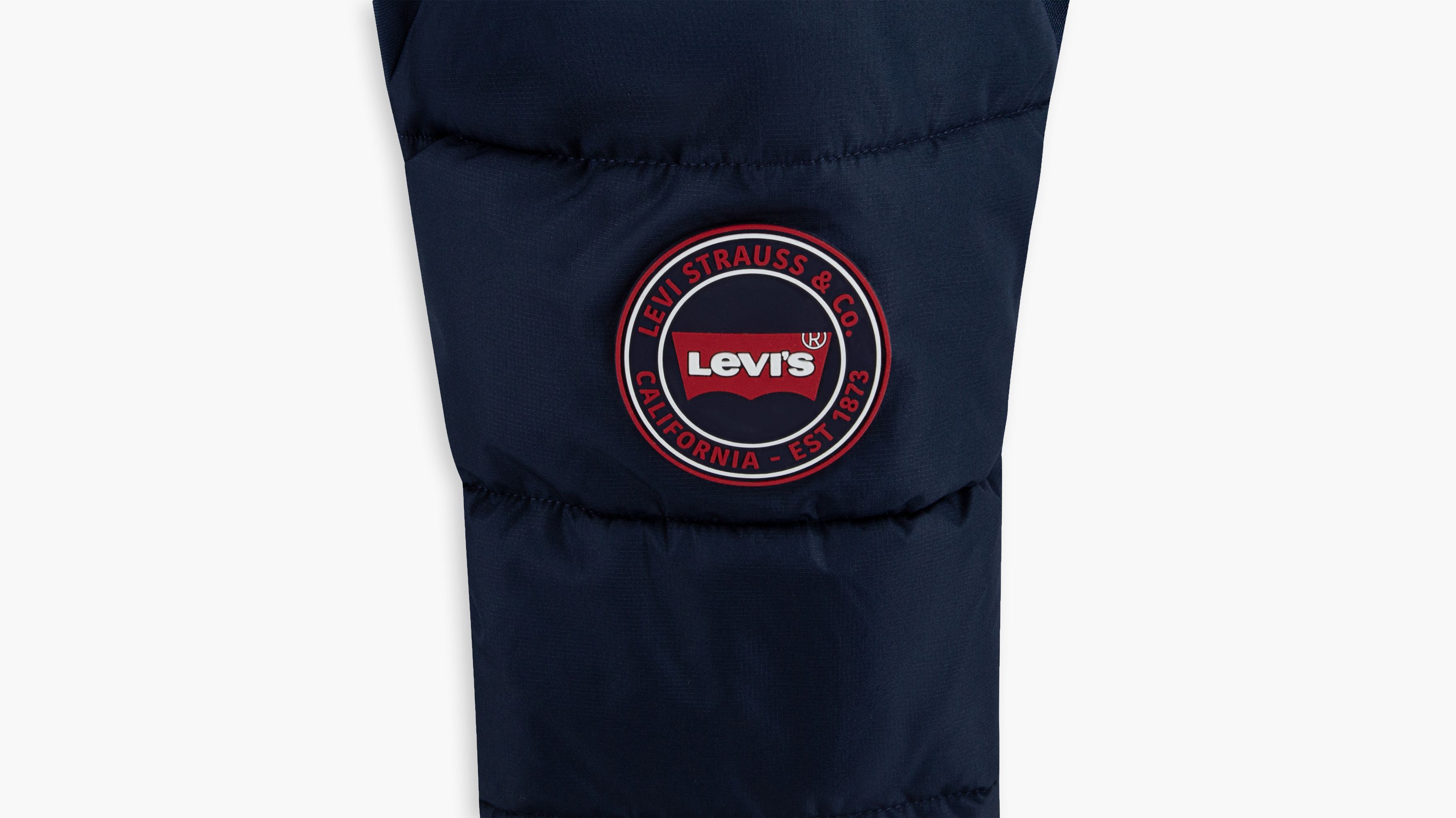 Big Boys Sxl Mixed Media Puffer Jacket Blue Levi's® US