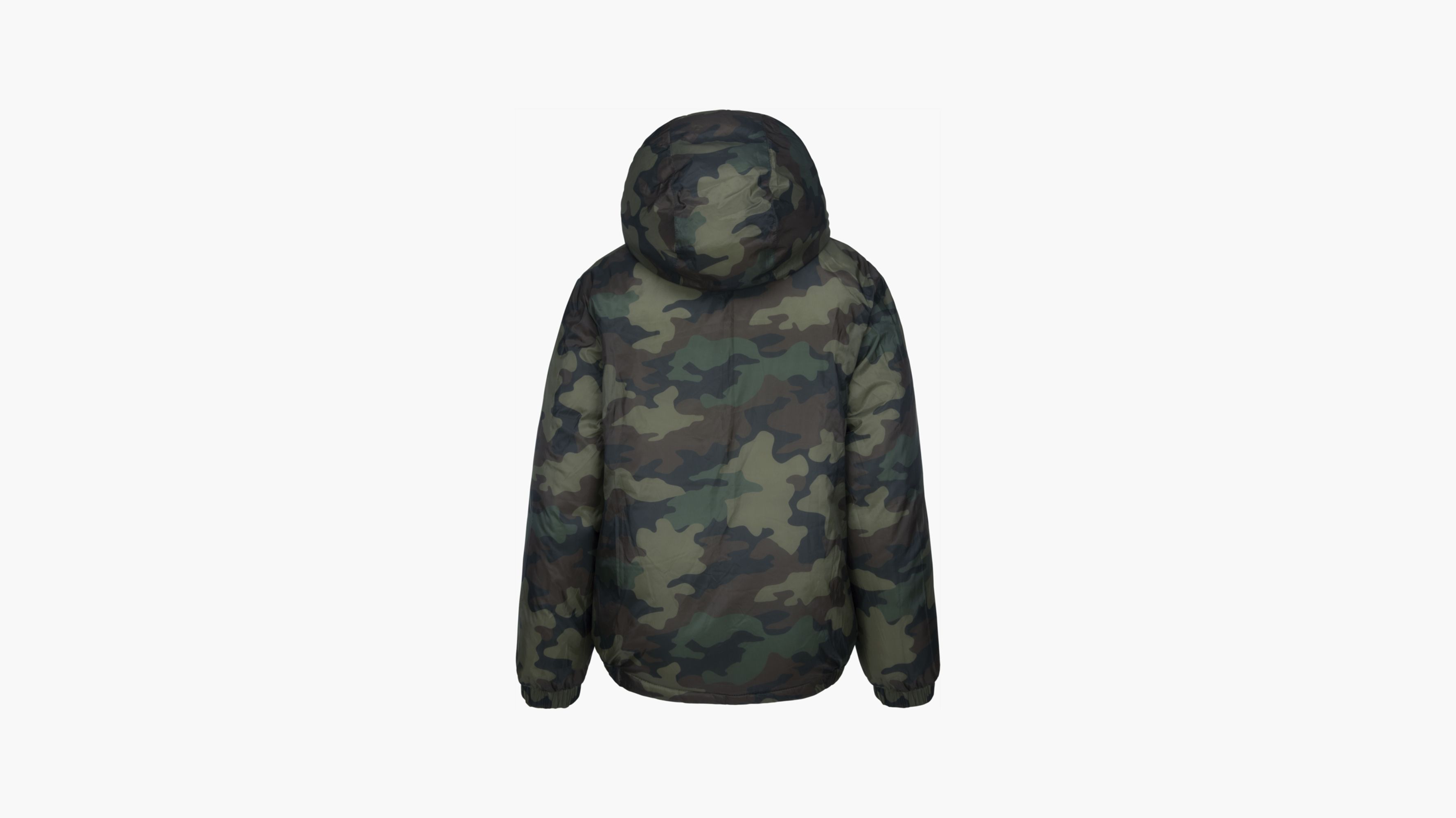Levi's Boys Logo Puffer Jacket in Navy
