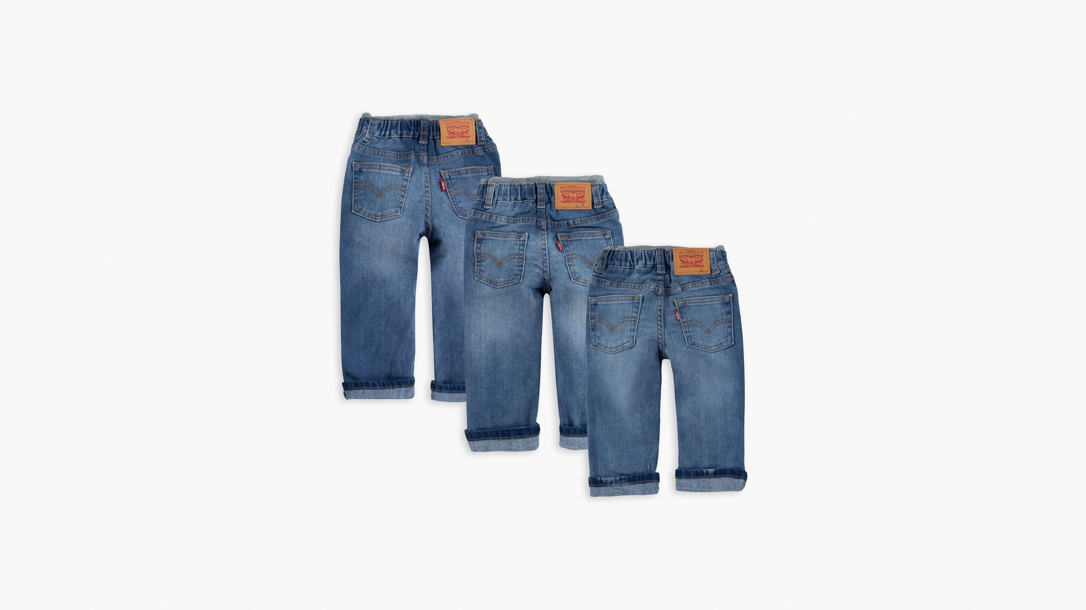 Boxset Levi's Baby 3 Pièces - Body, Bonnet Et Chaussons - Coton Doux - Cadeau Naissance