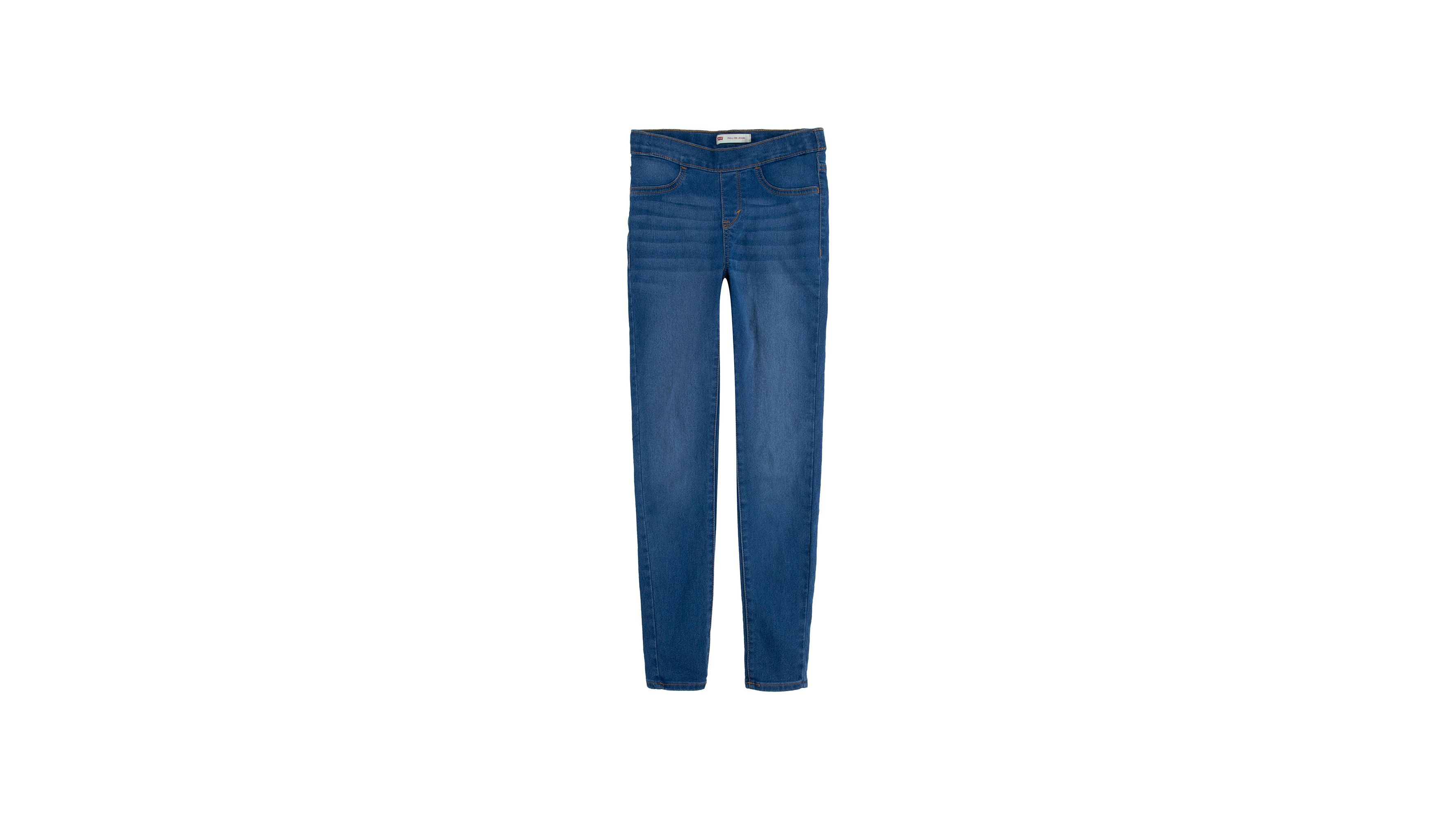 Levi's Pull On Jeggings Big Girls 7-16 8 In Sweetwater