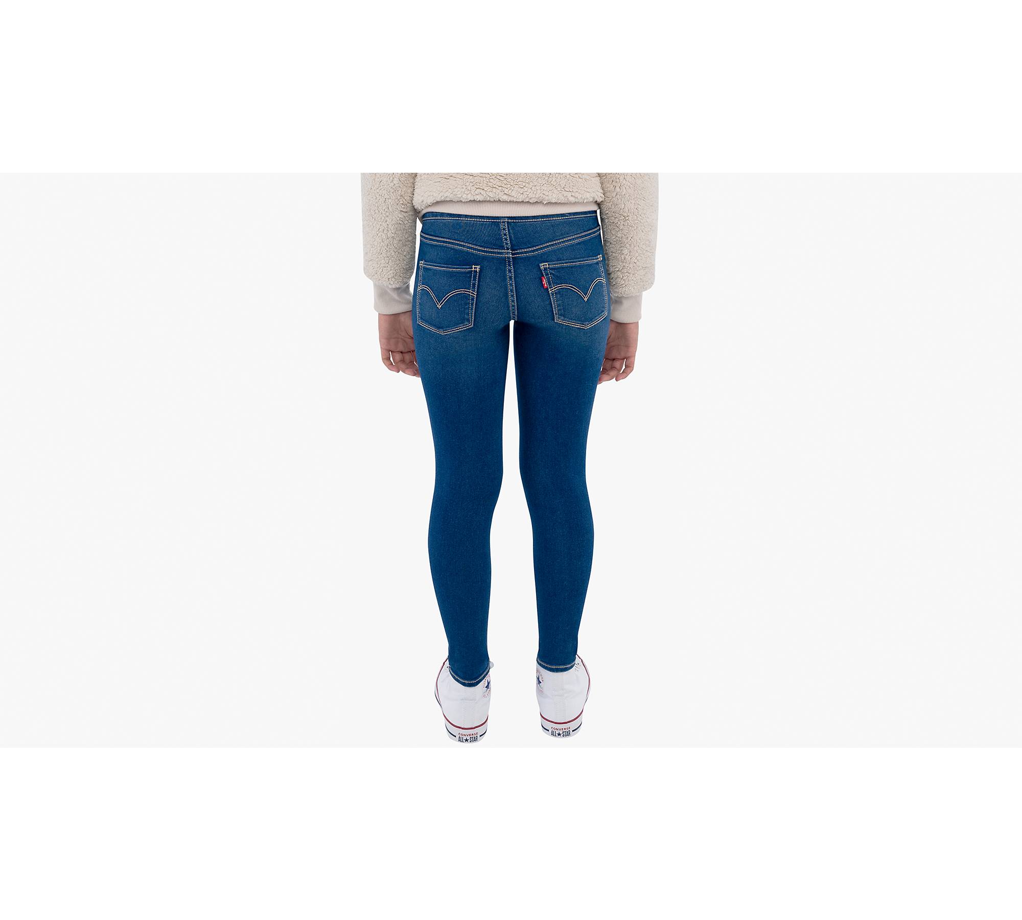 Girls' Jeans – 2 Pack Super Stretch Denim Skinny Jeans (Size: 7-16)