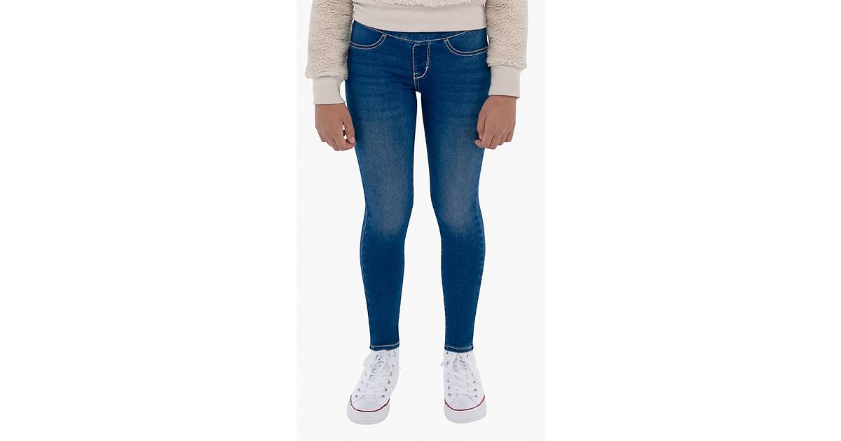 Buy Women's Plus Size Full Length Jeggings with Pocket Detail and