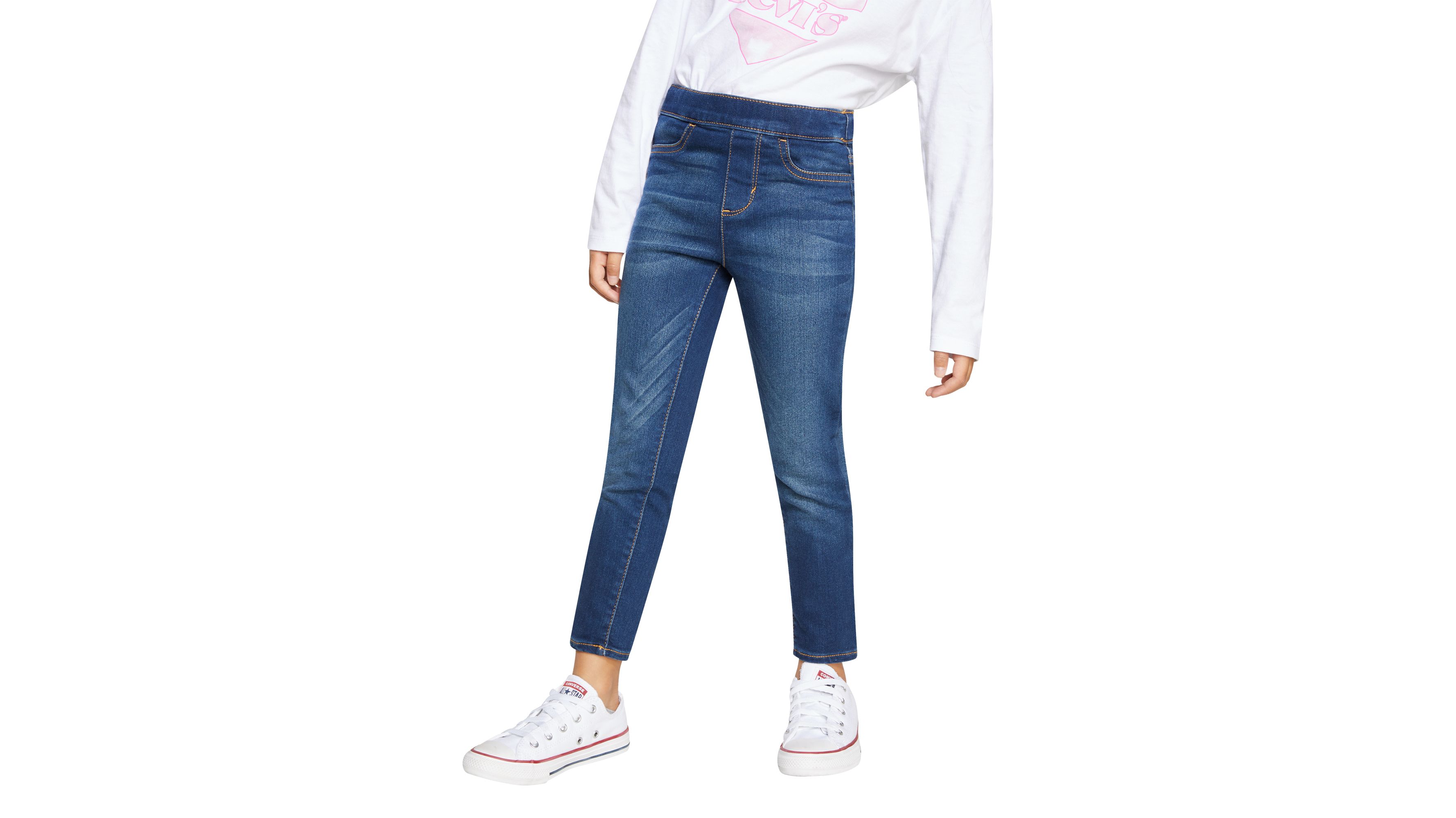 Levi's Girls Pull On Jeggings – Starr Western Wear