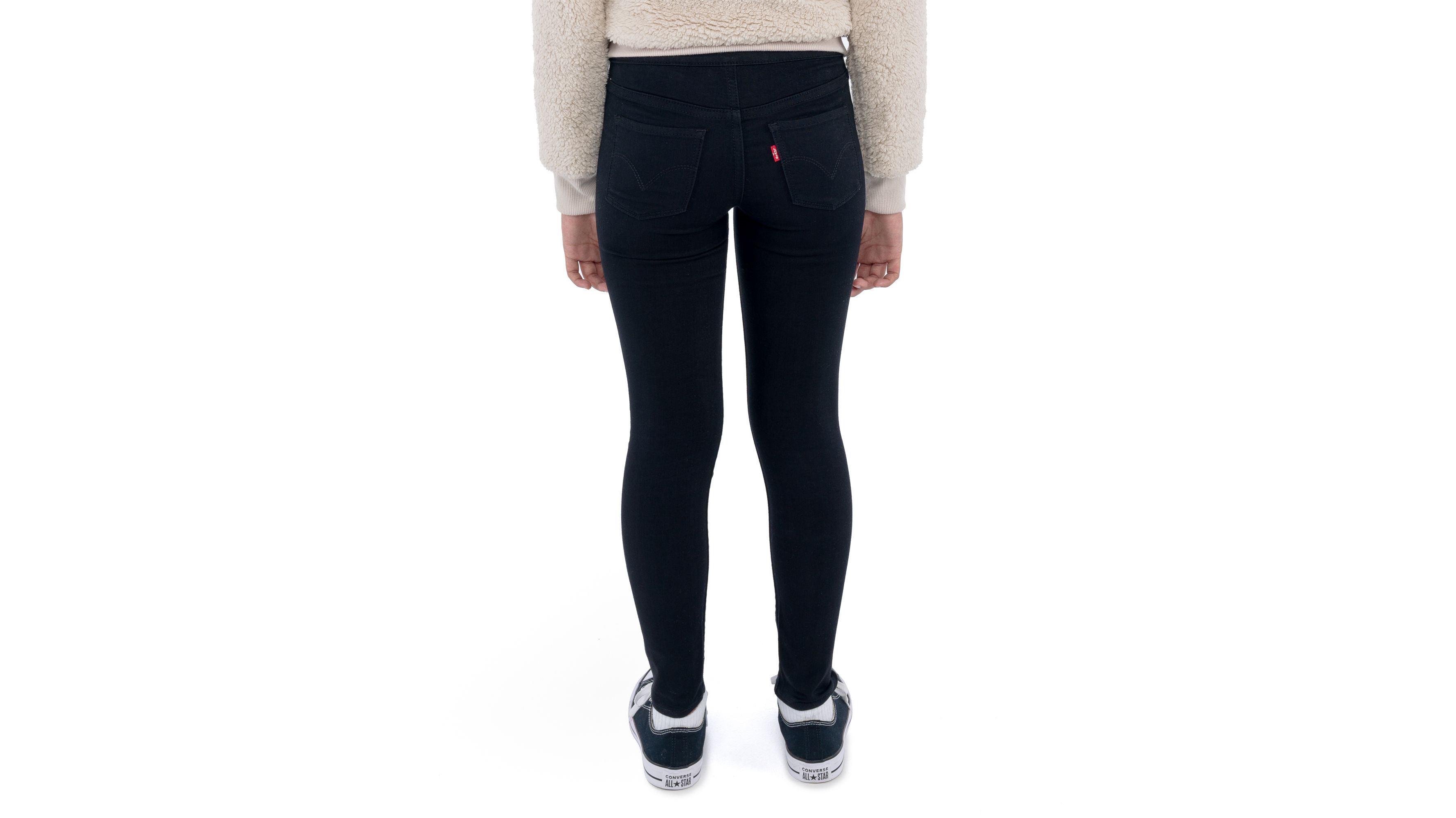 Levi's Pull On Jeggings In Black