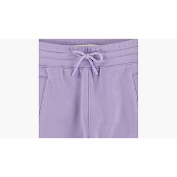 Buy Superstar Dark Purple Crisscross Waist Wide-Leg Track Pants