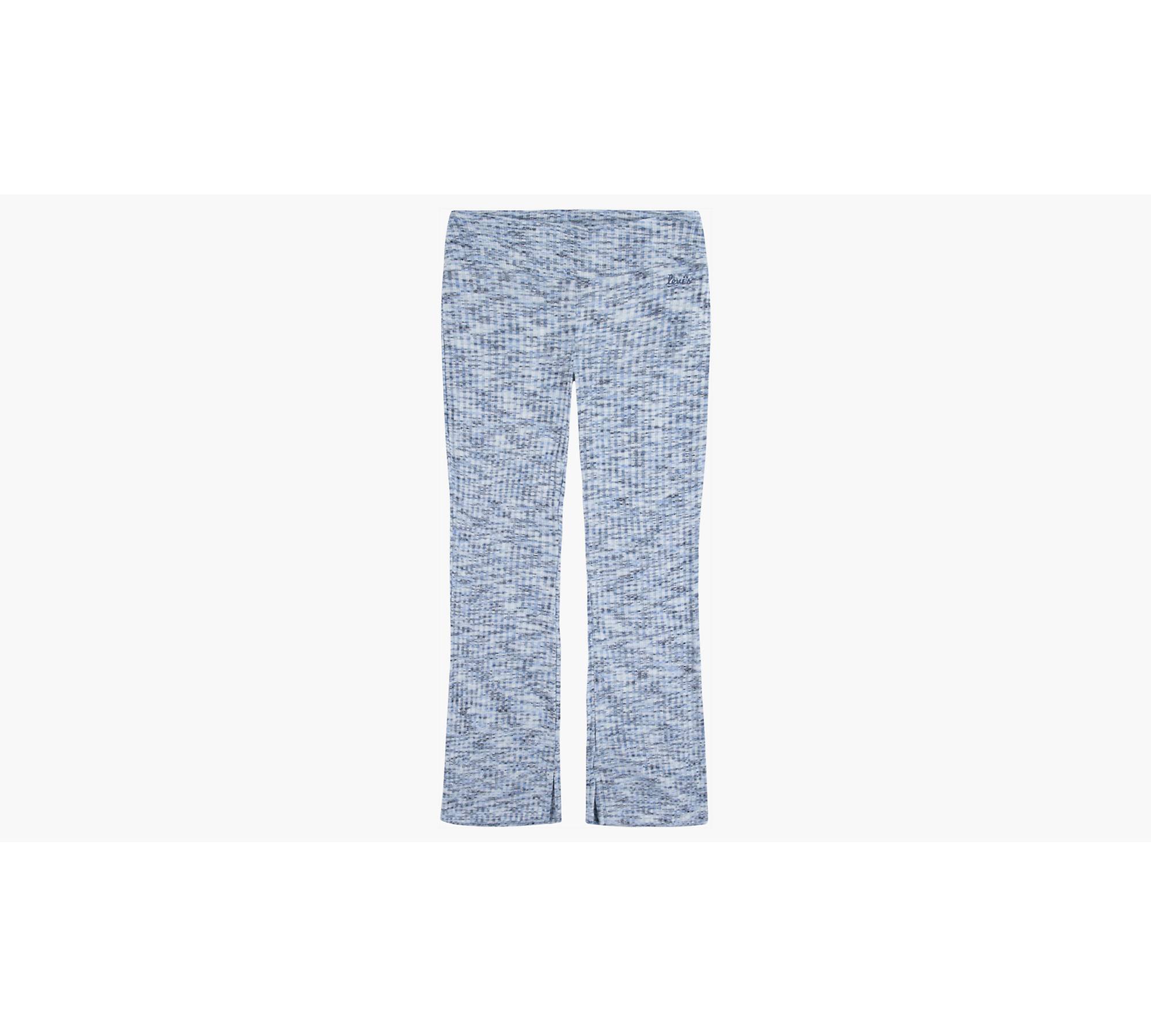 Bigersell Girls Flare Pants Full Length Women Solid Print