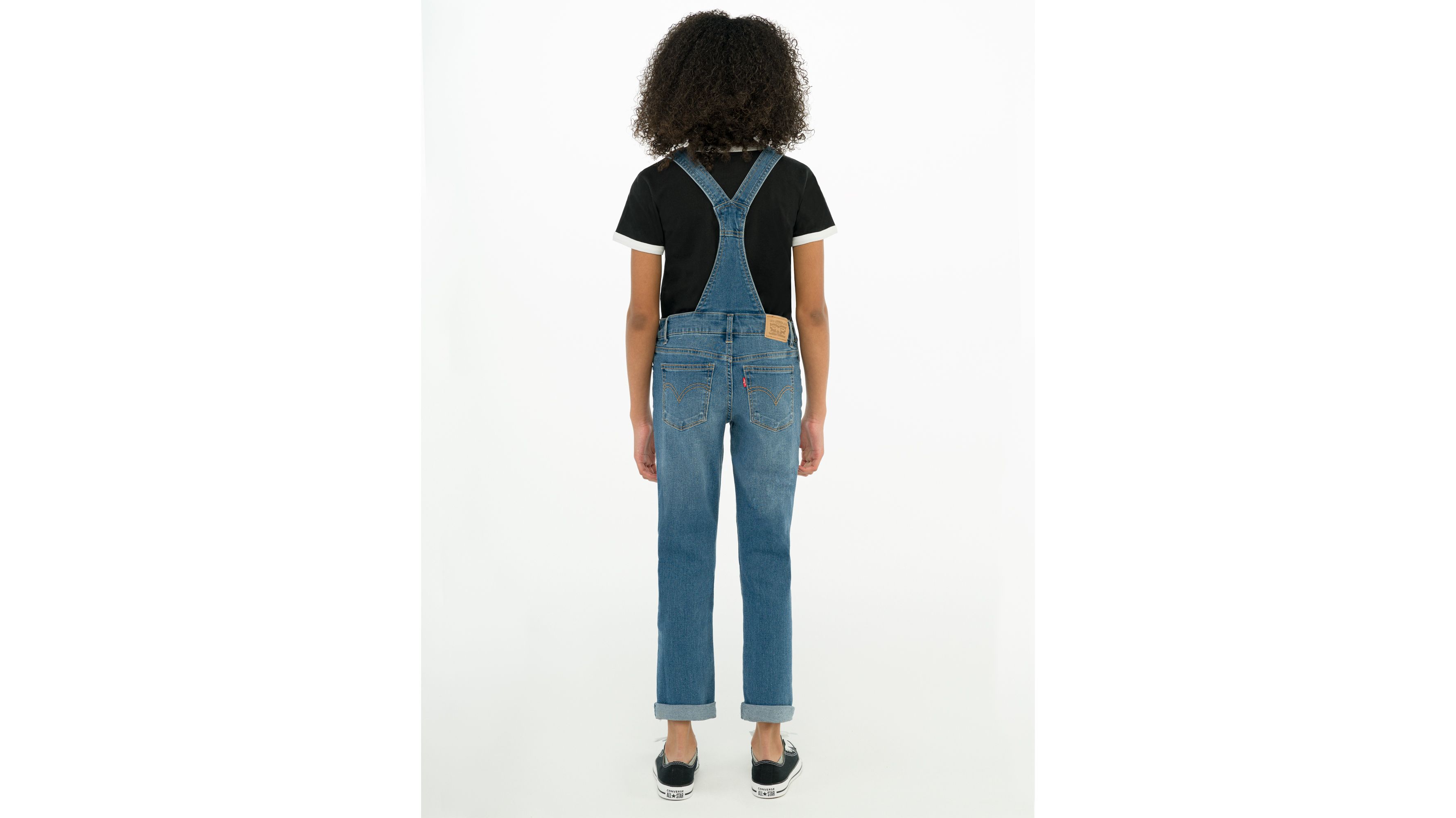 Levis best sale girls overalls