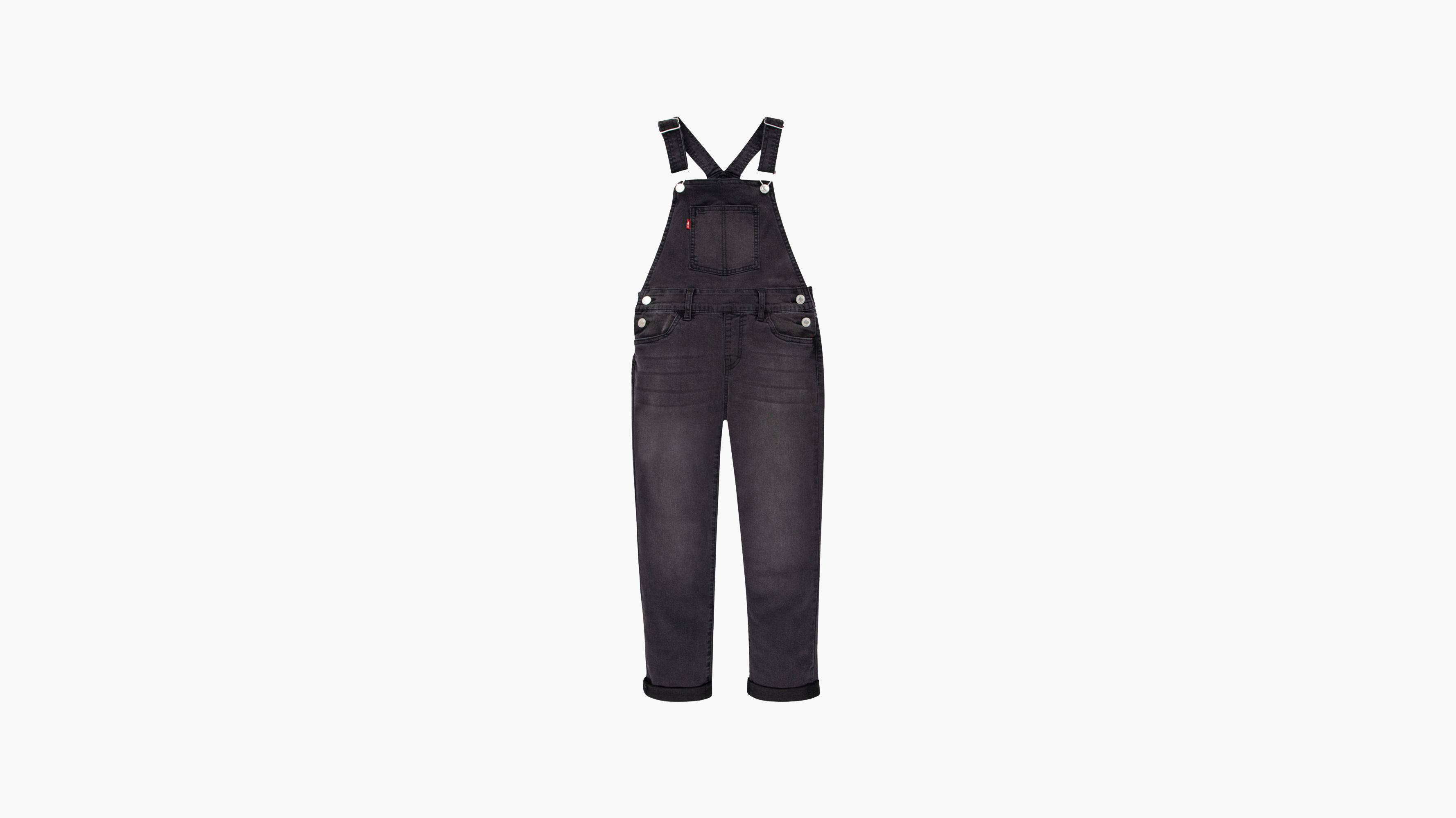 Big Girls 716 Girlfriend Overalls Dark Wash Levi's® US
