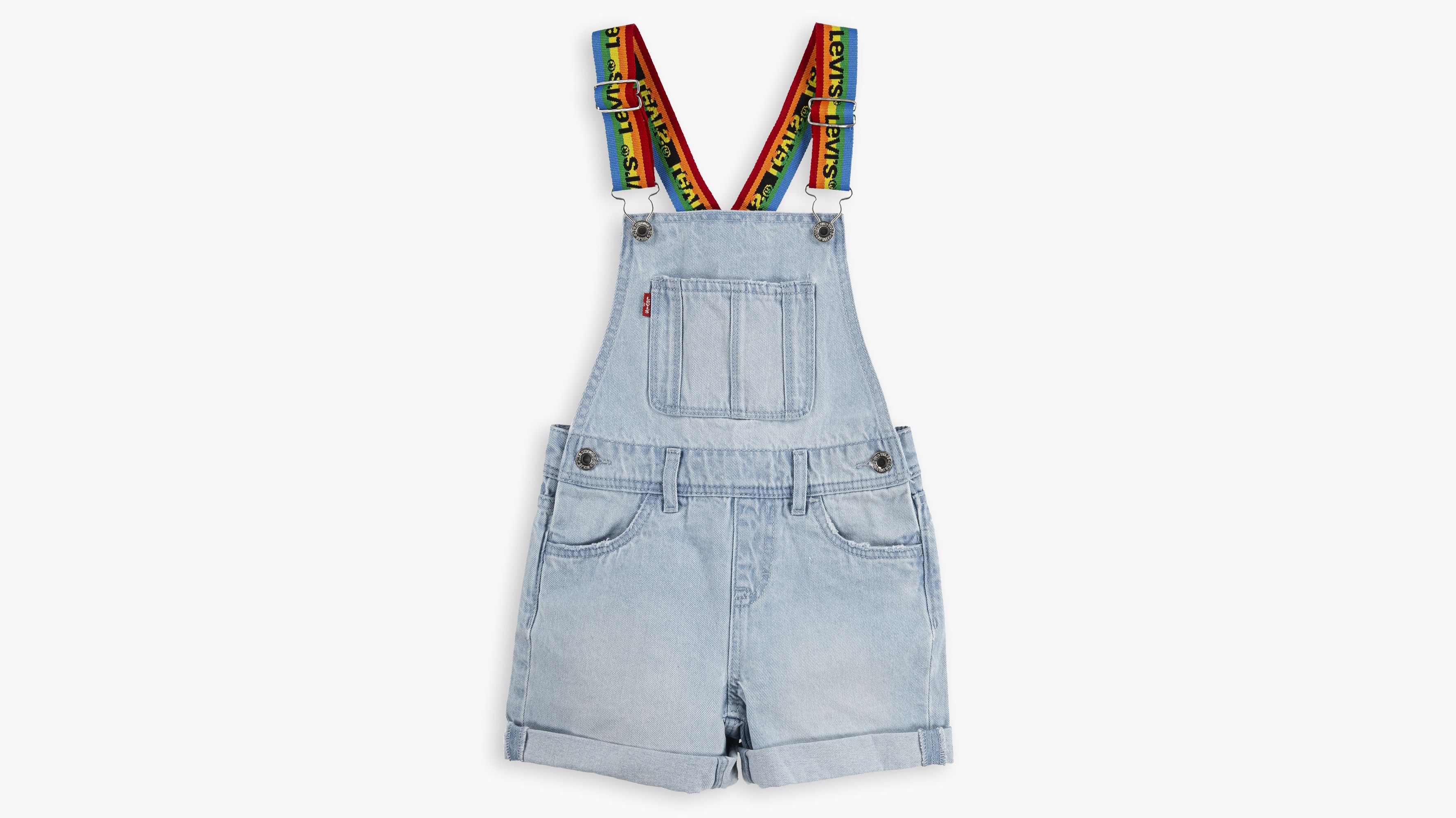 levis denim shortalls