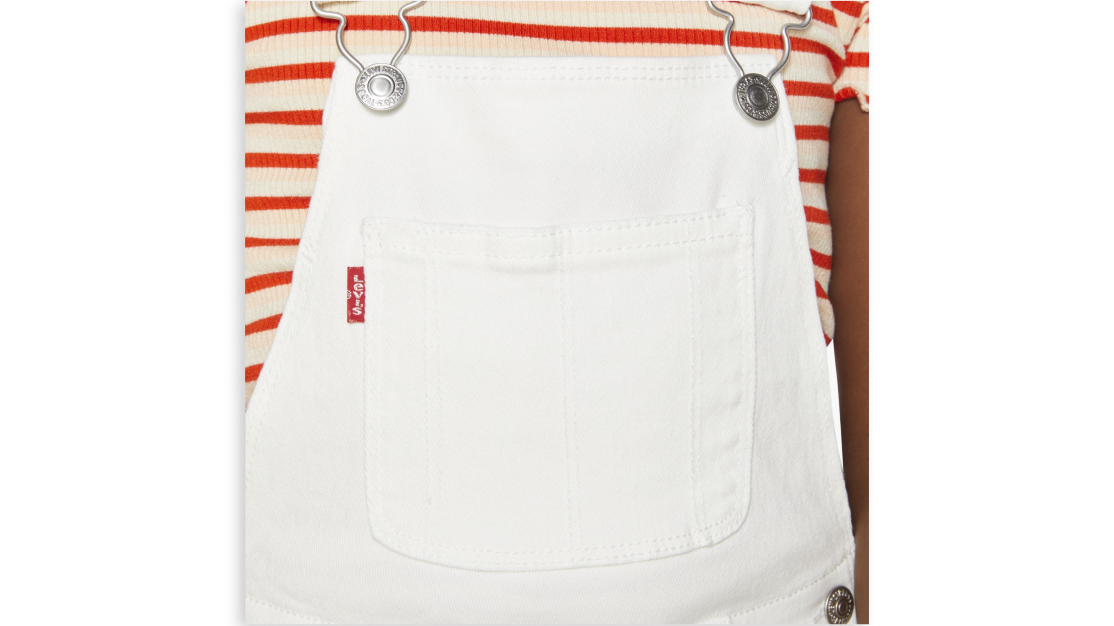 Denim Shortalls Little Girls 4-6X 8